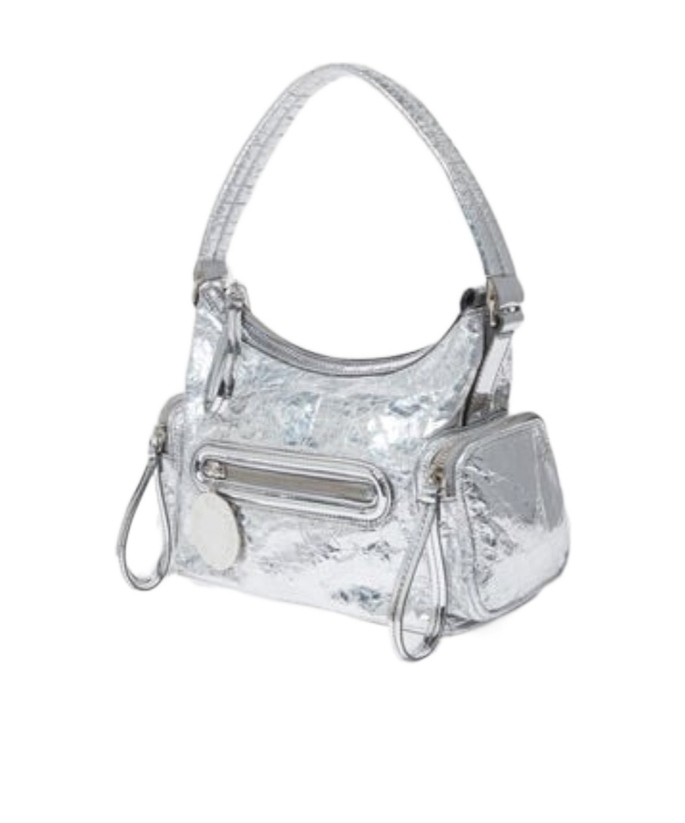 Stella Mccartney Dartmoor Crossbody Bag In Silver