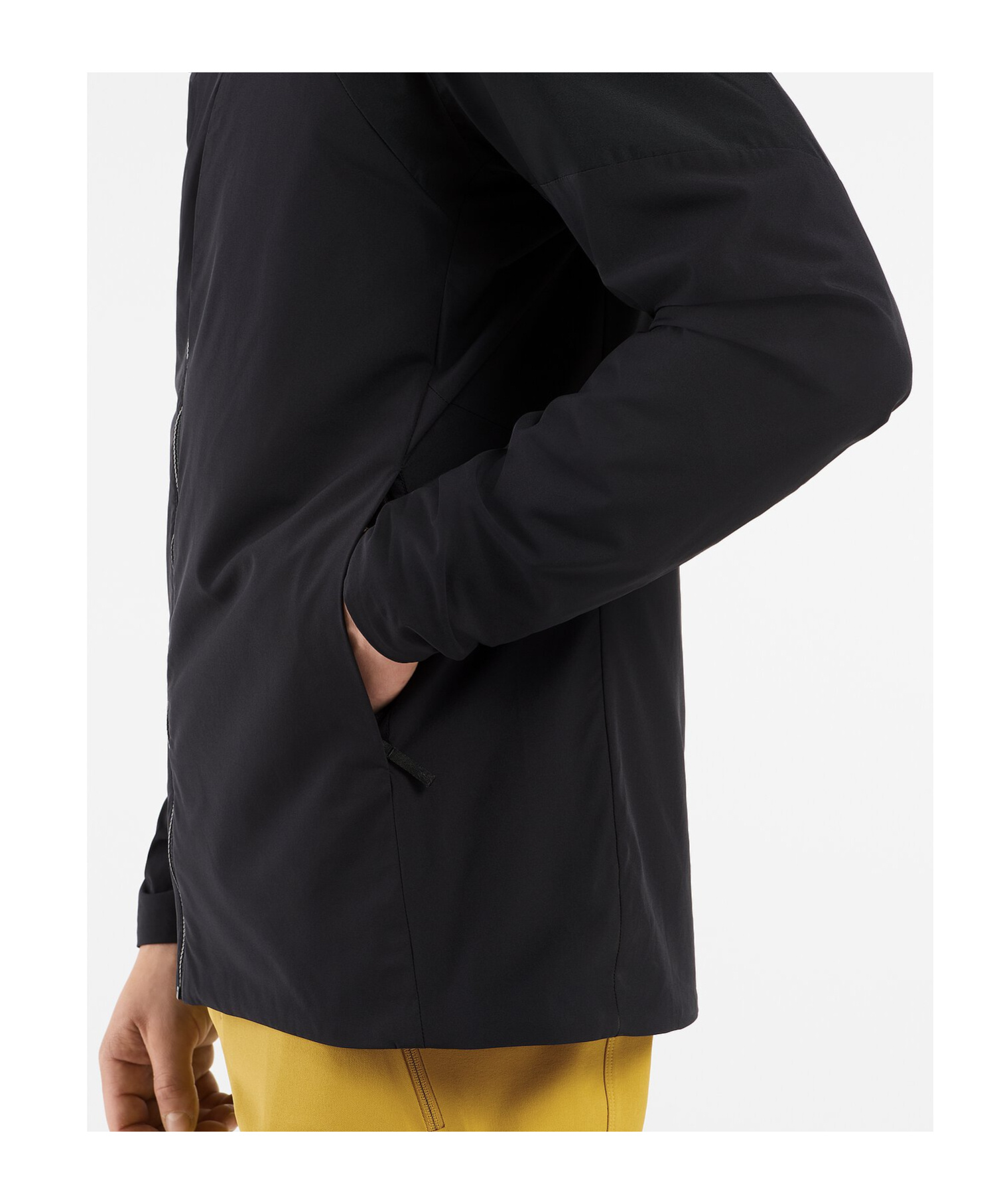 Arc'teryx Proton Hybrid Hooded Jacket In Black