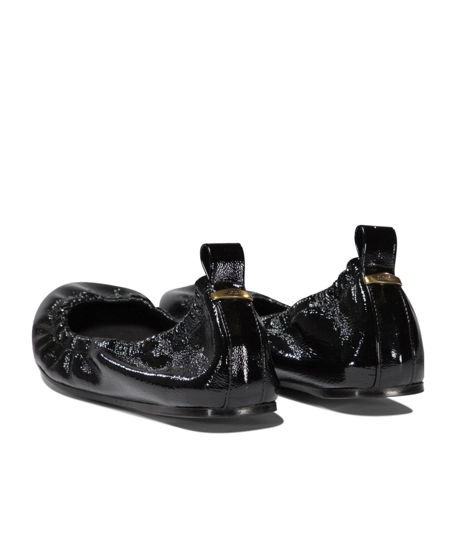 Isabel Marant Belna Calf Leather Ballet Flats In Black
