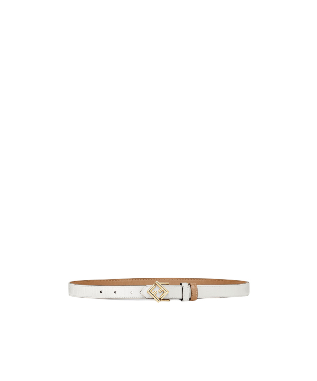 Fendi Monogram Reversible Waist Belt In Brown