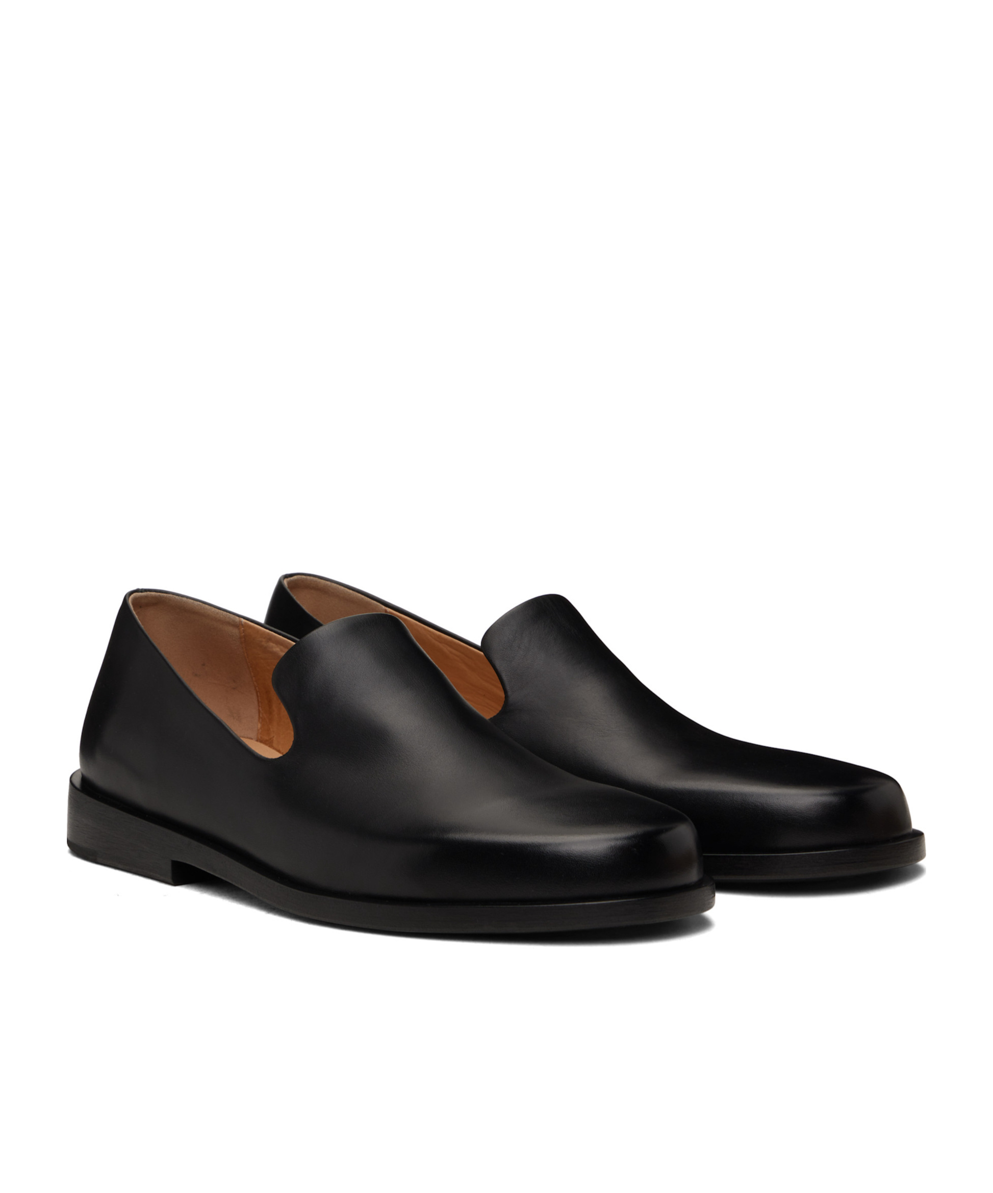 Marsèll Round Toe Loafers In Black