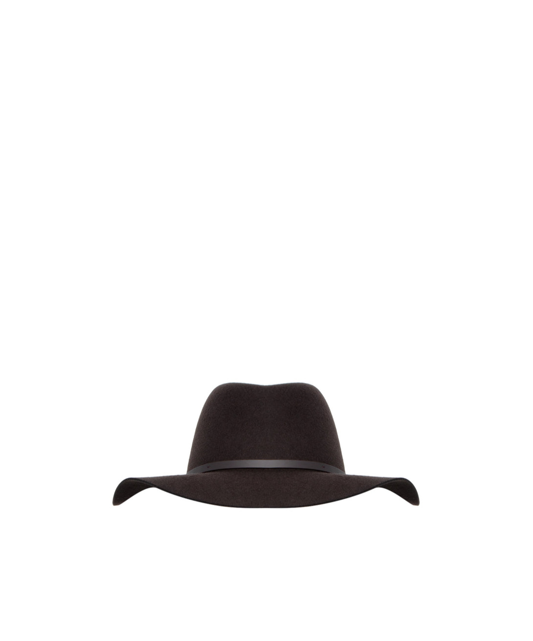 Rag & Bone Wide-rimmed Hat In Deep Espresso Coffee