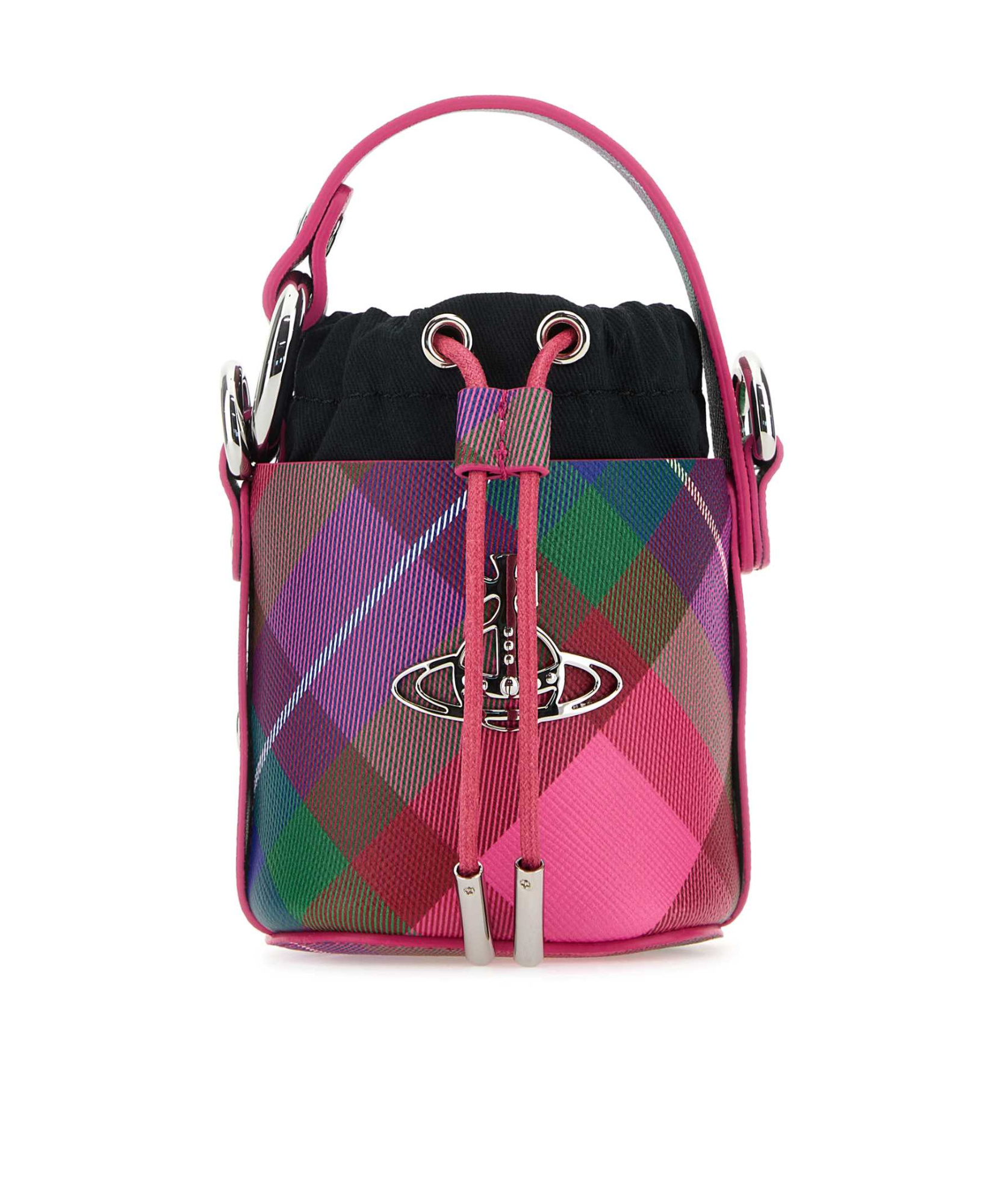 Vivienne Westwood Daisy Drawstring Bucket Mini Bag In Red