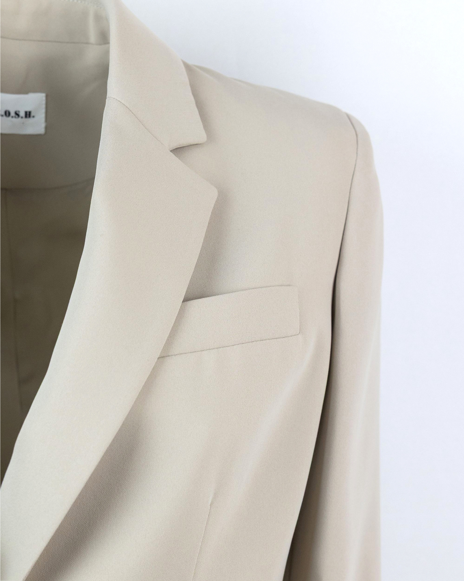 Shop P.a.r.o.s.h Cady-texture Blazer