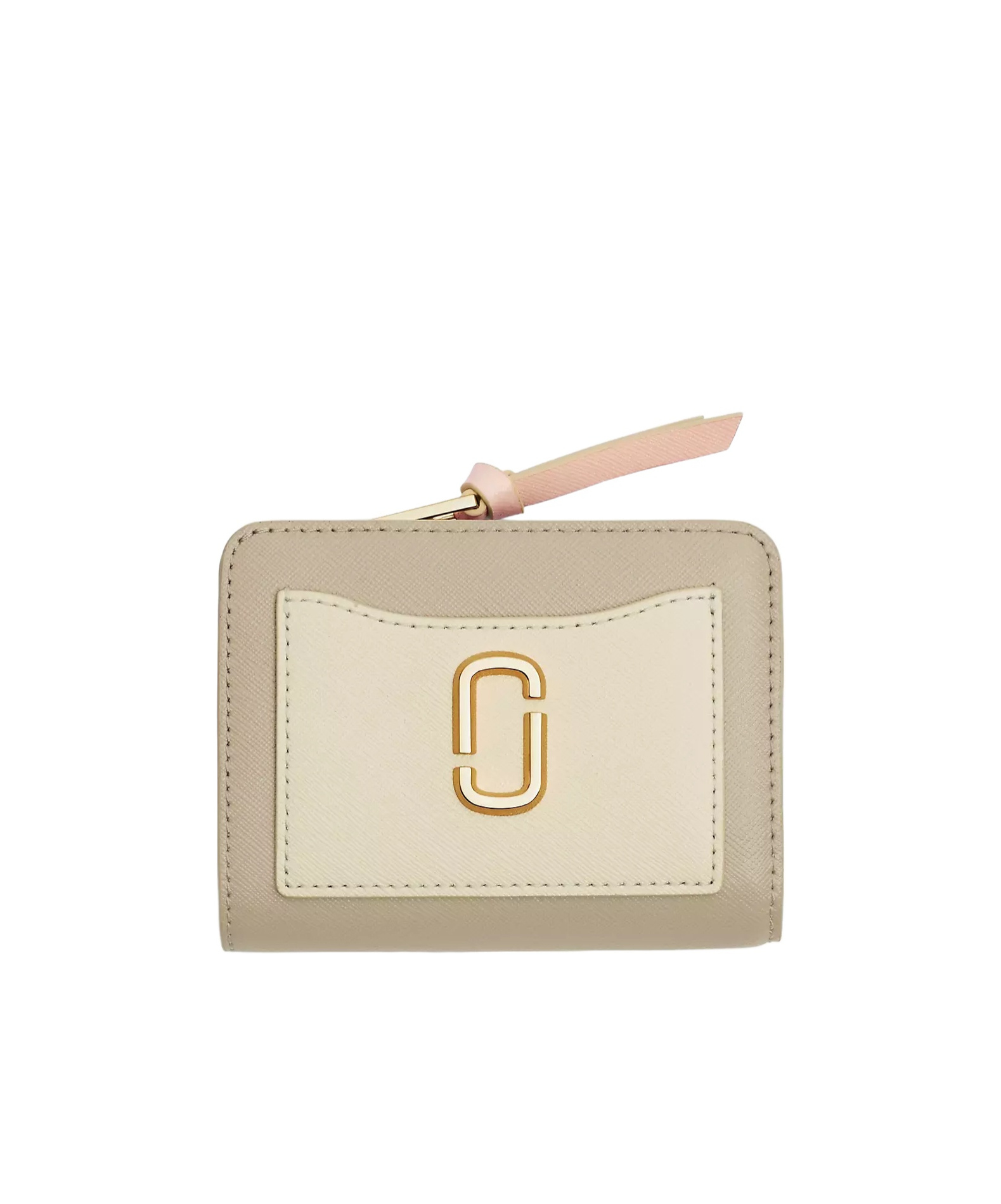 Marc Jacobs Compact Wallet The Utility Snapshot Mini Accessories In Nude