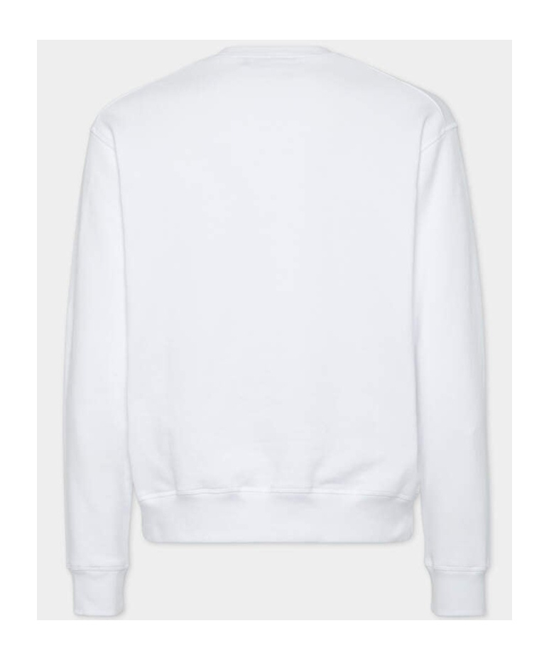 Dsquared2 Cool Fit Sweatshirt In White