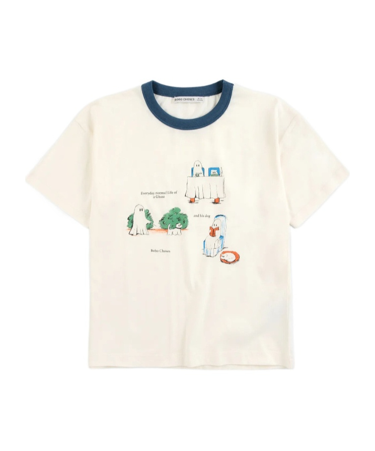 Bobo Choses Graphic-print T-shirt In White