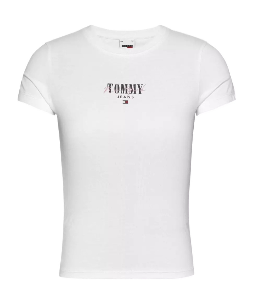 Tommy Hilfiger Tommy Jeans Logo Printed Crewneck T-shirt