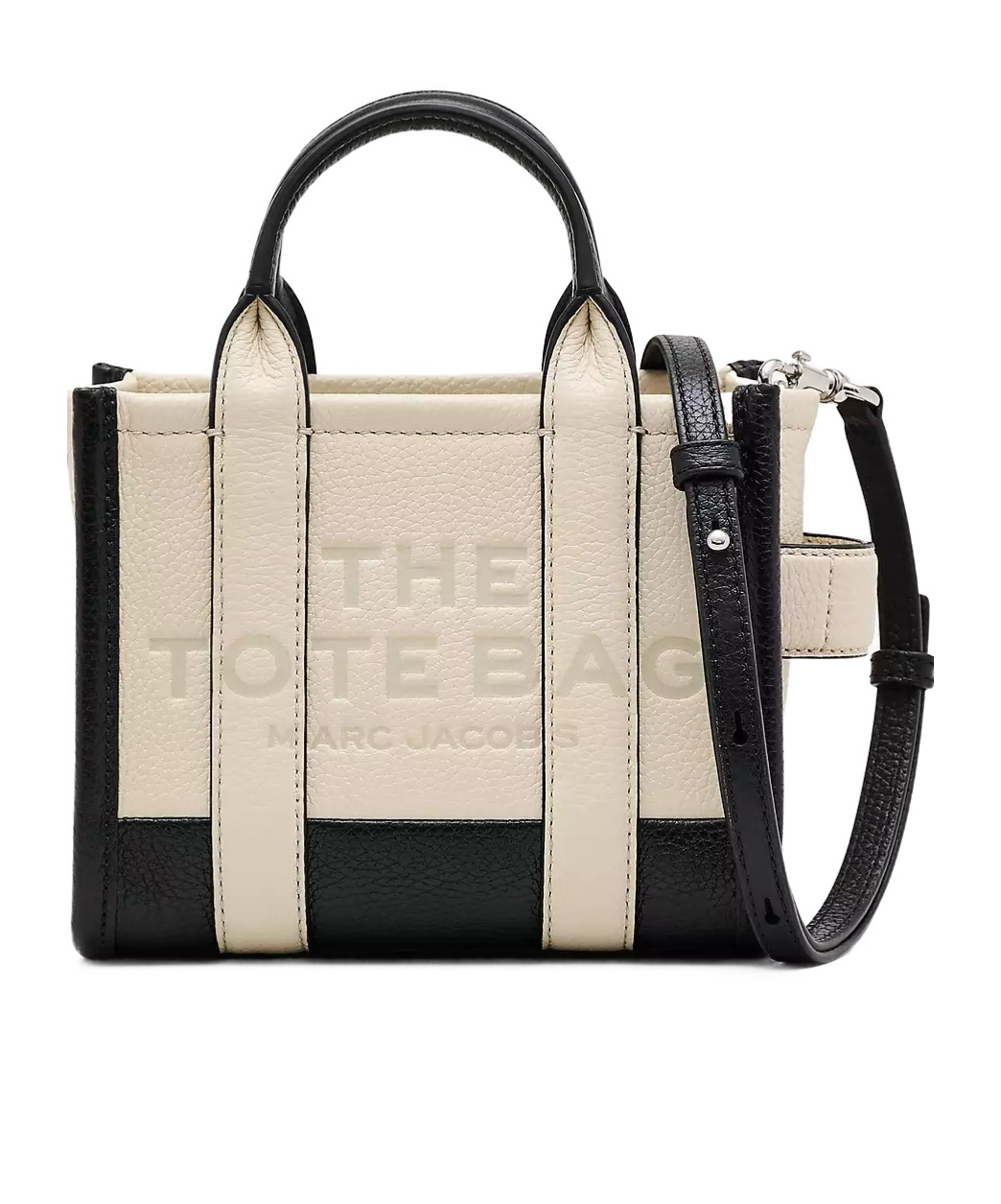 Marc Jacobs The Colorblock Crossbody Tote Bag In Nude