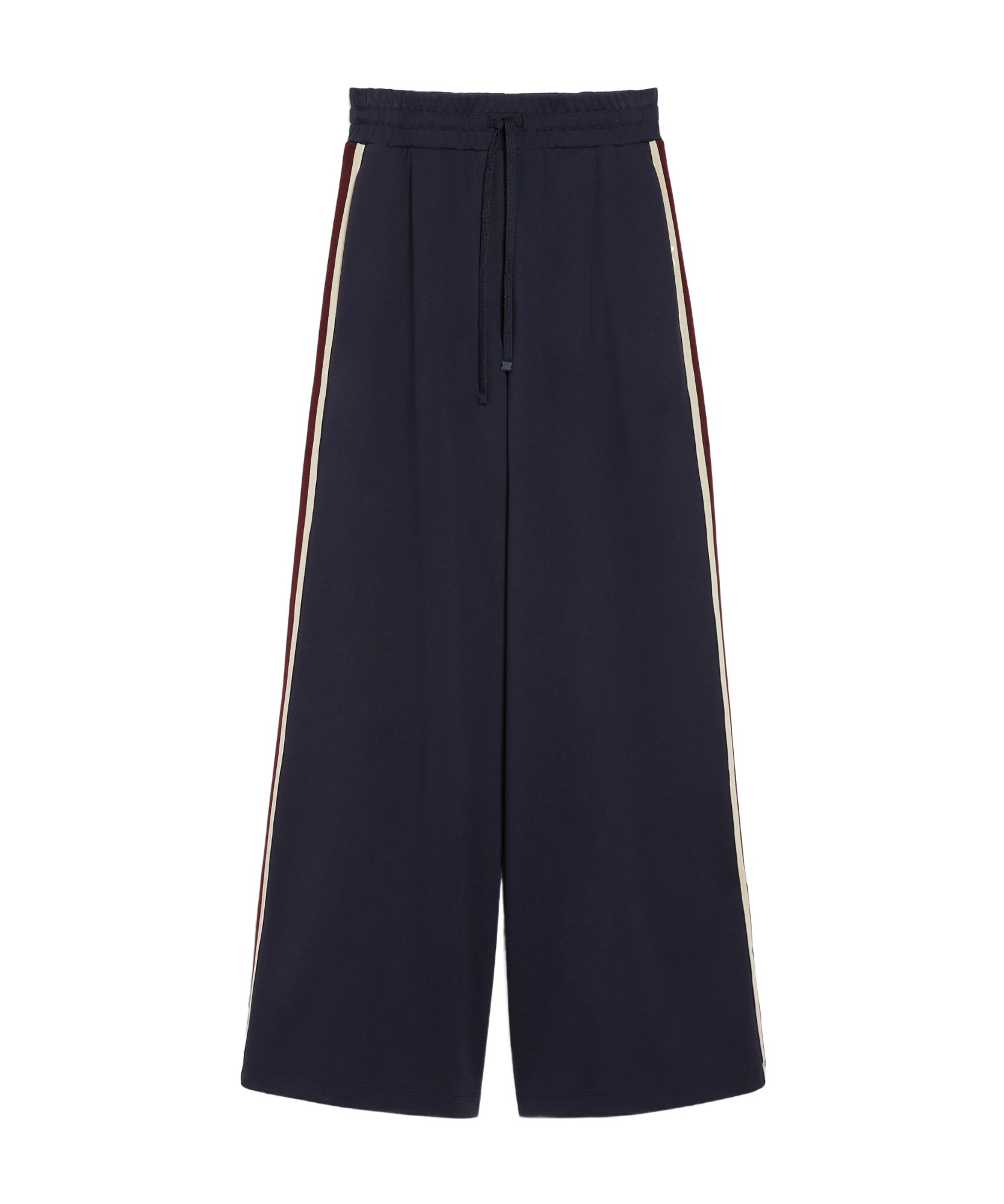 Weekend Max Mara Drawcord Elastic Waist Sweatpants In Black
