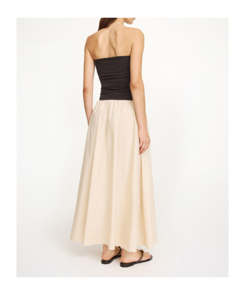 By Malene Birger Marc Organic Cotton Maxi Dress In Neutral