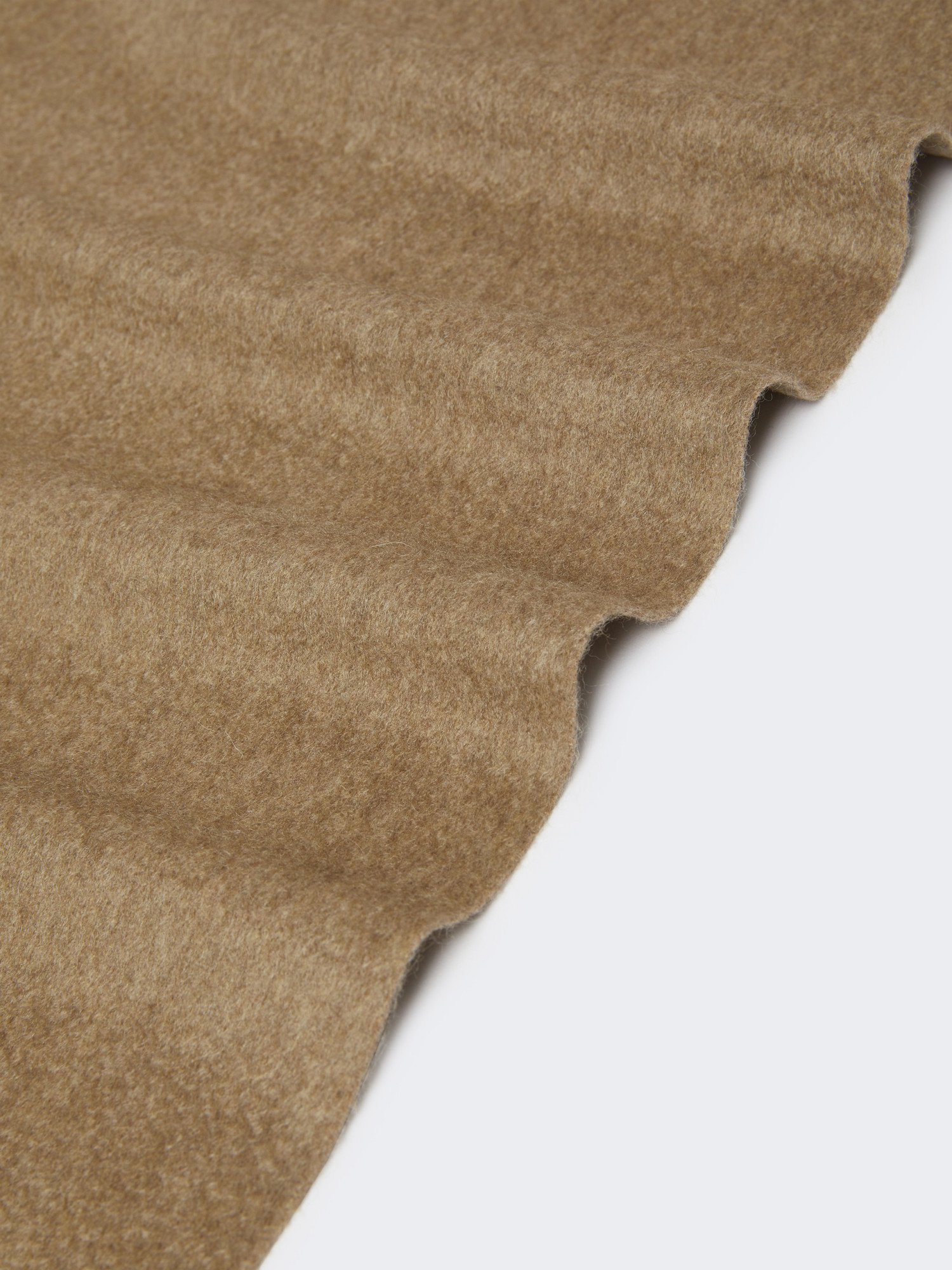 Max Mara Cashmere Logo Stole In Brown