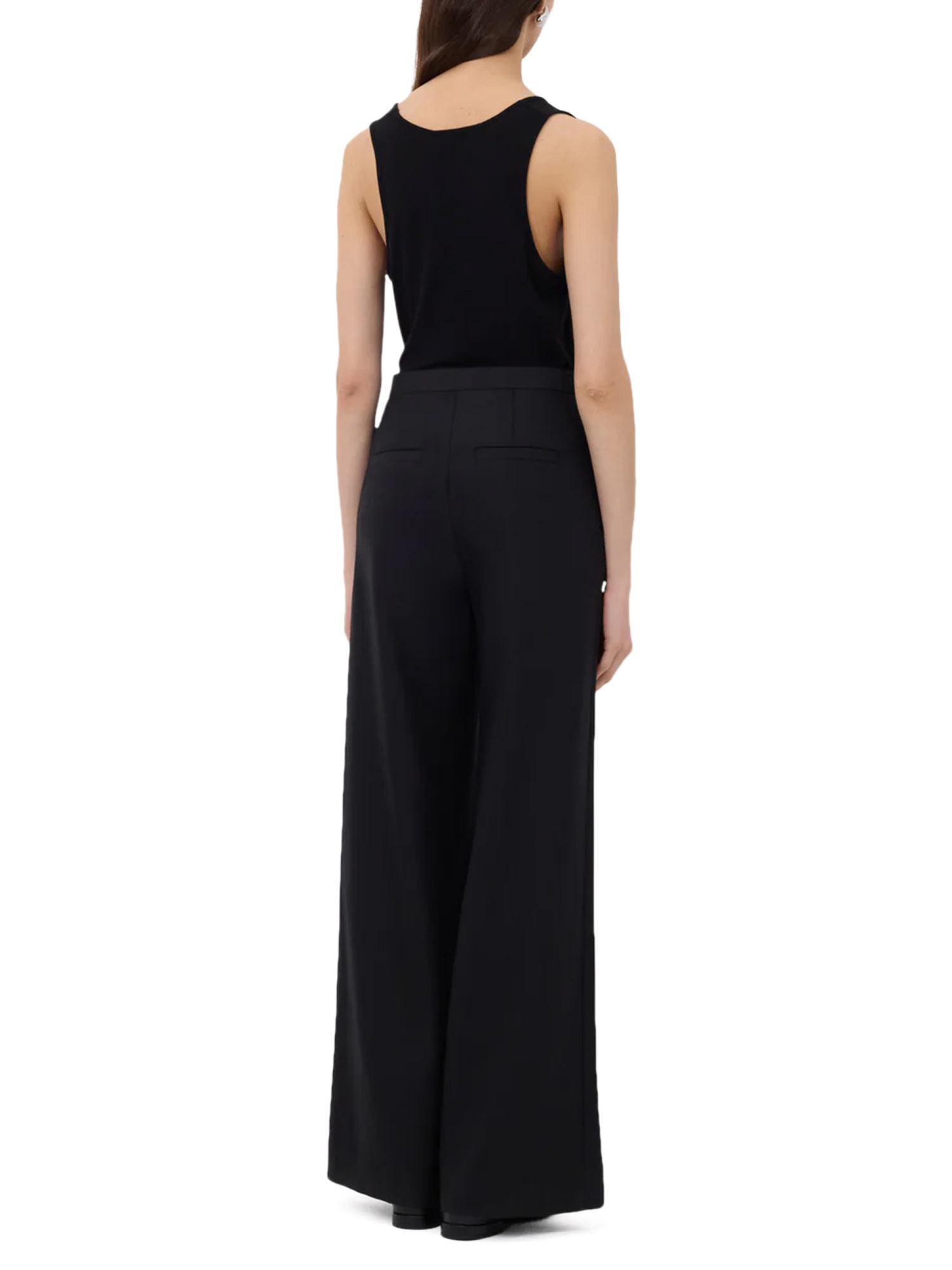 Loulou Studio Straight-leg Casual Pants In Black