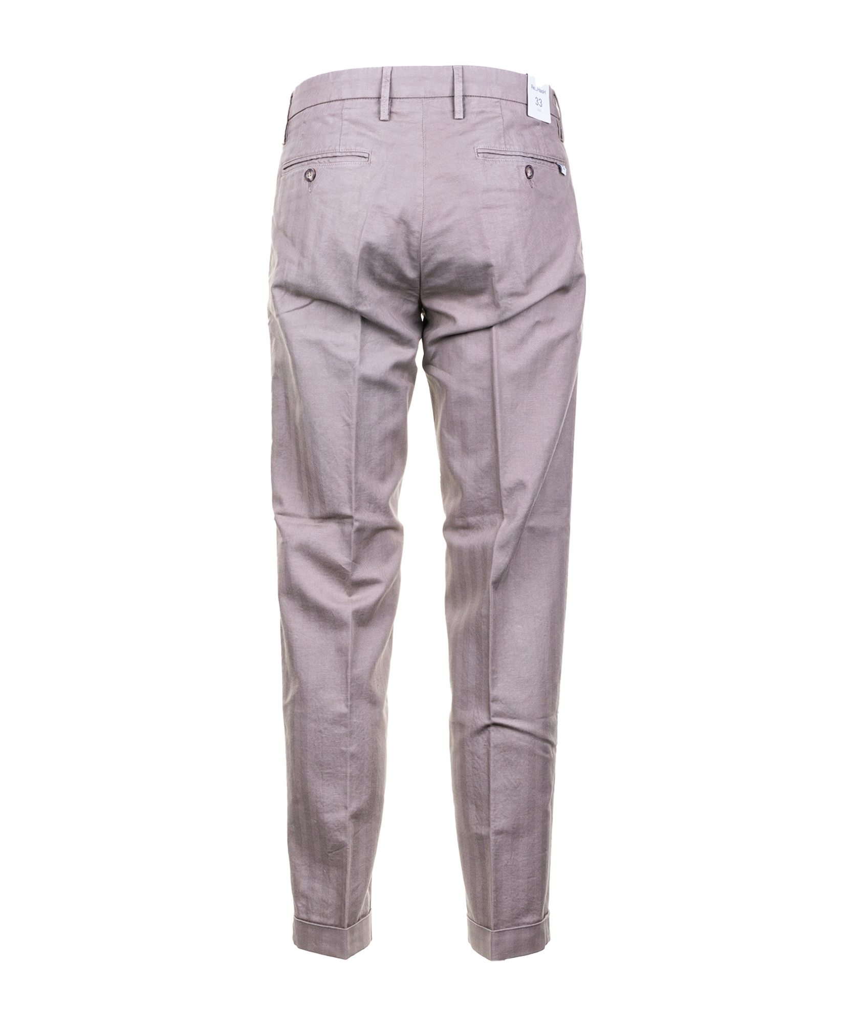 Re-hash Belt-loop Casual Pants In Gray