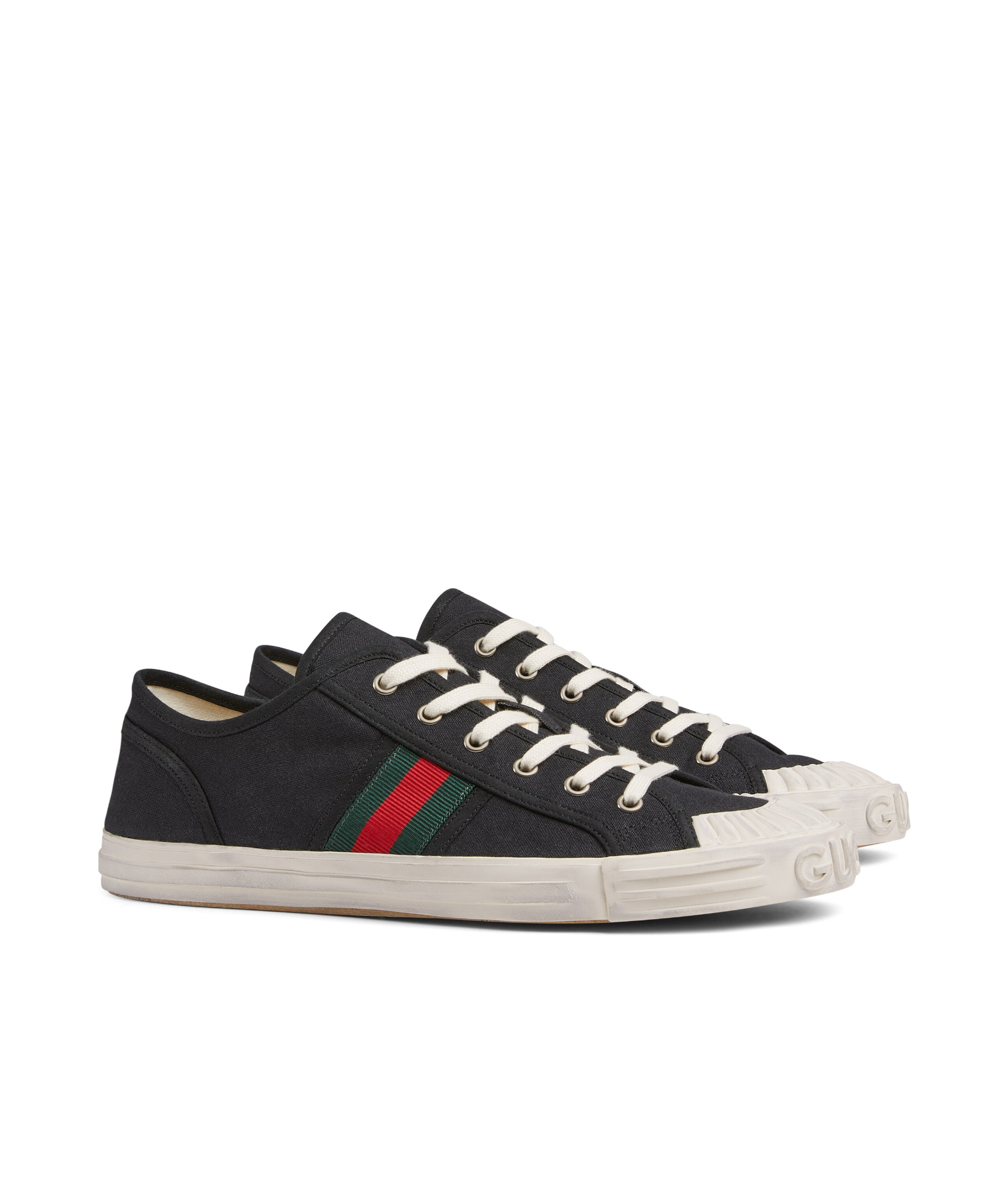 Gucci Herren-sneaker Mit Web In Multicolor