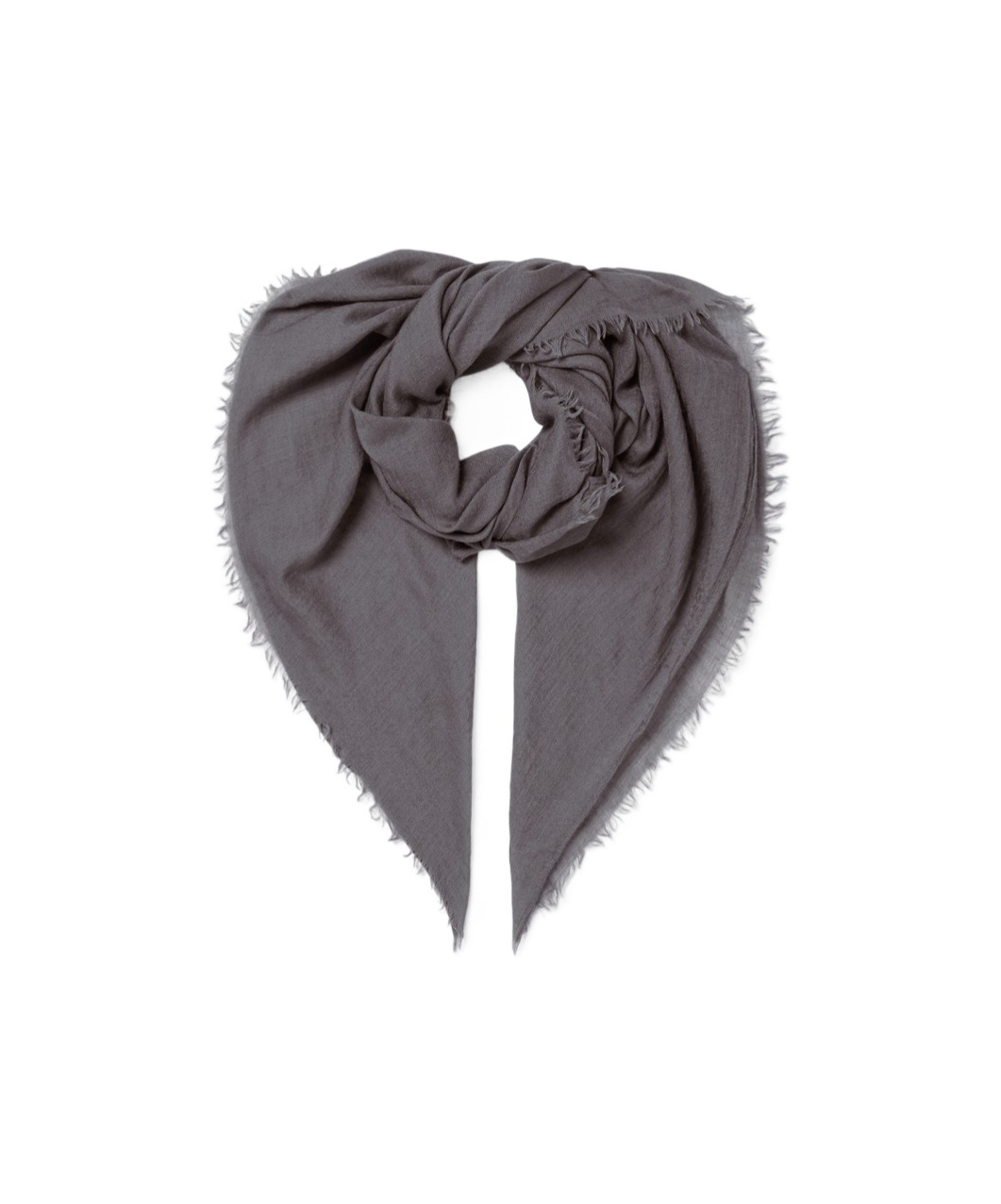 Destin Surl Silk Scarf In Black