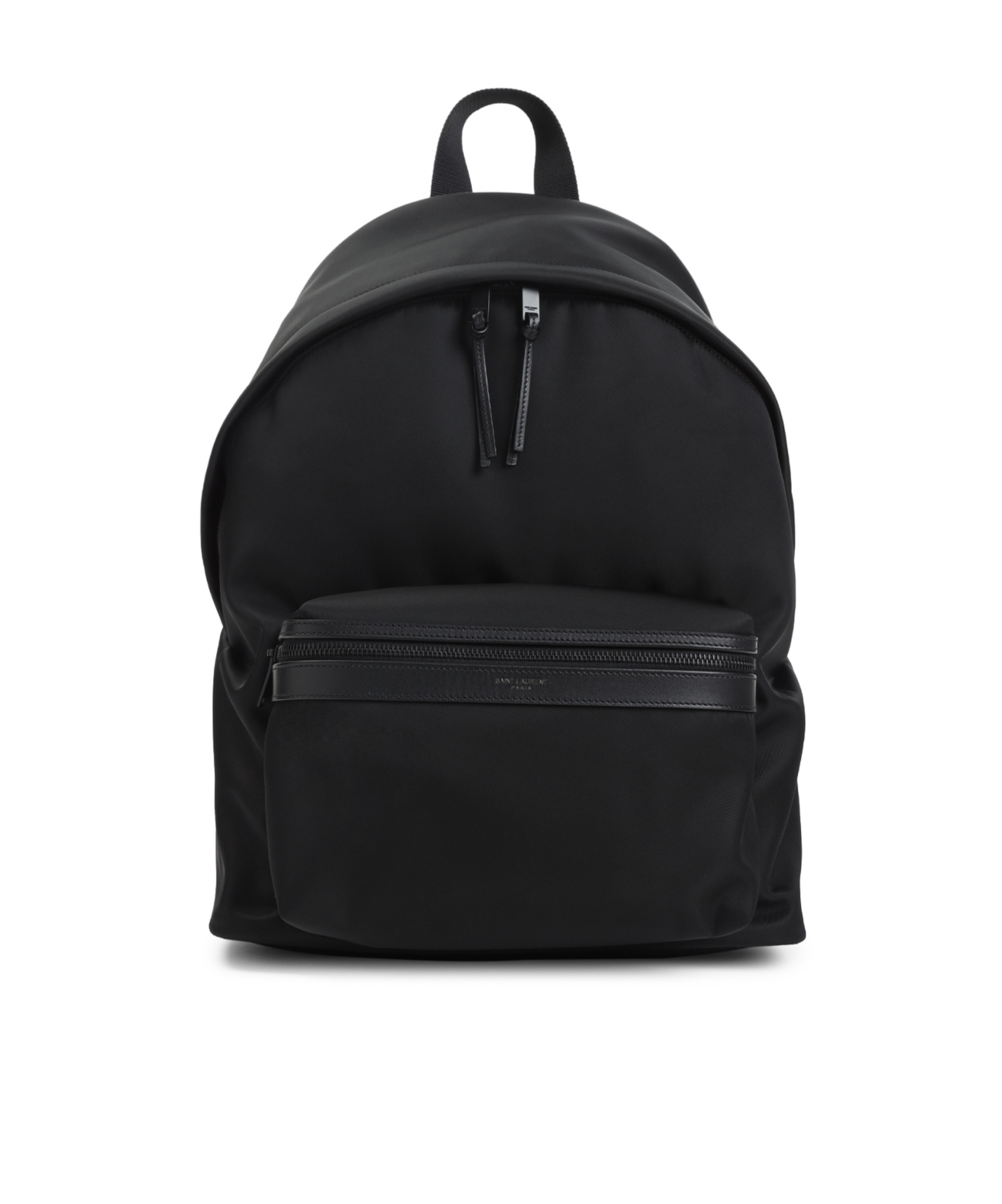 Saint Laurent Zipper Backpack In Black