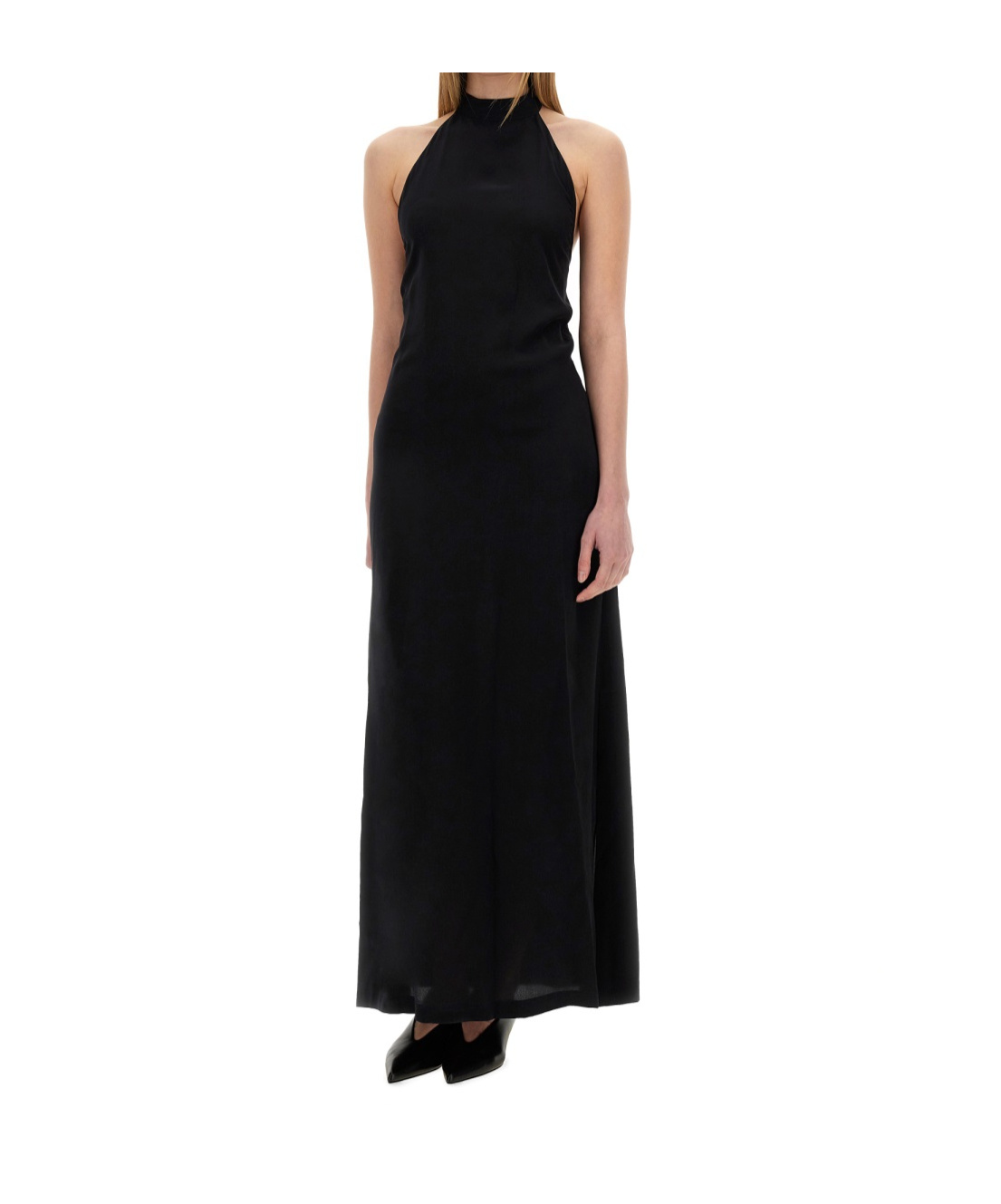 Alysi Halter-neck Maxi Dress