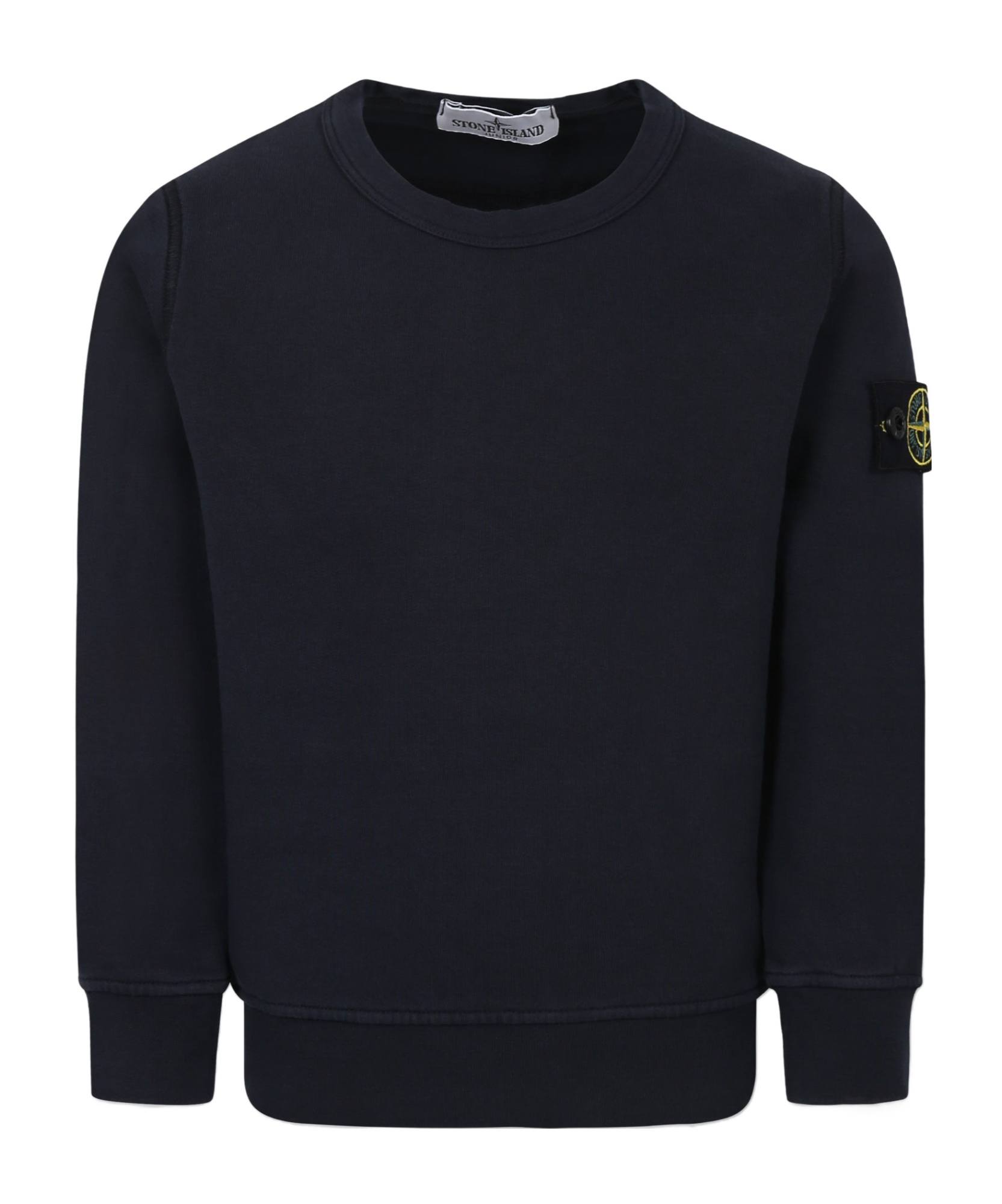 Stone Island Round-neck Sweater In Blue