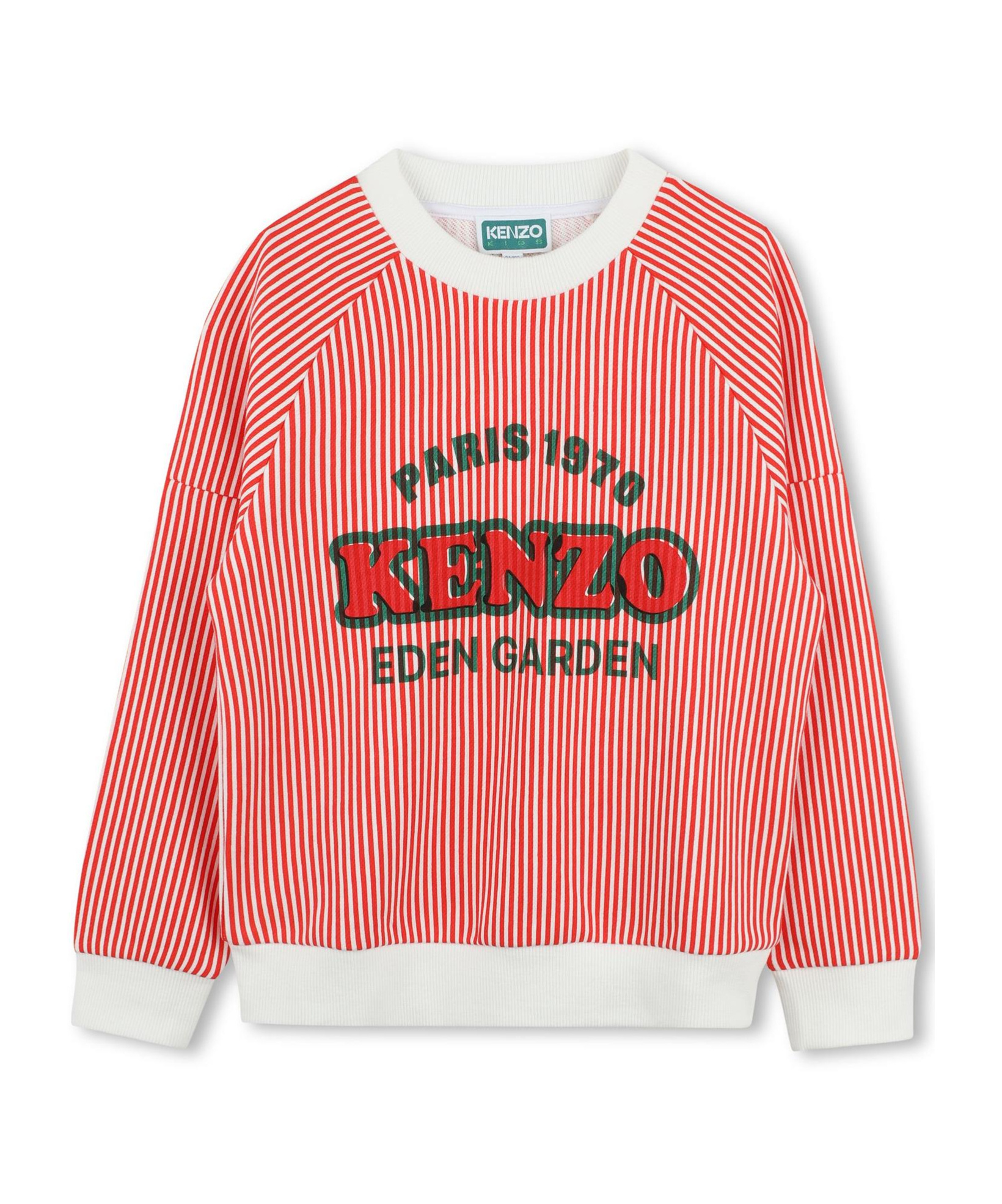 Kenzo Logo-print Sweatshirt In Red