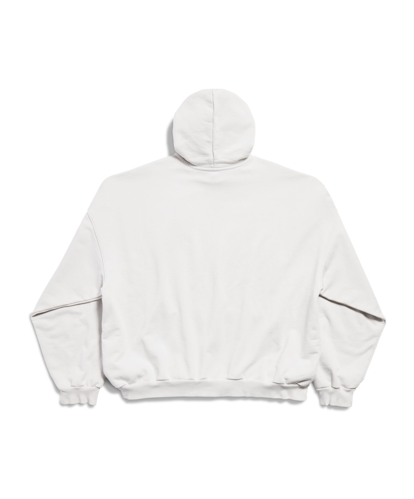 Balenciaga Chalk Cotton Sweatshirt In White