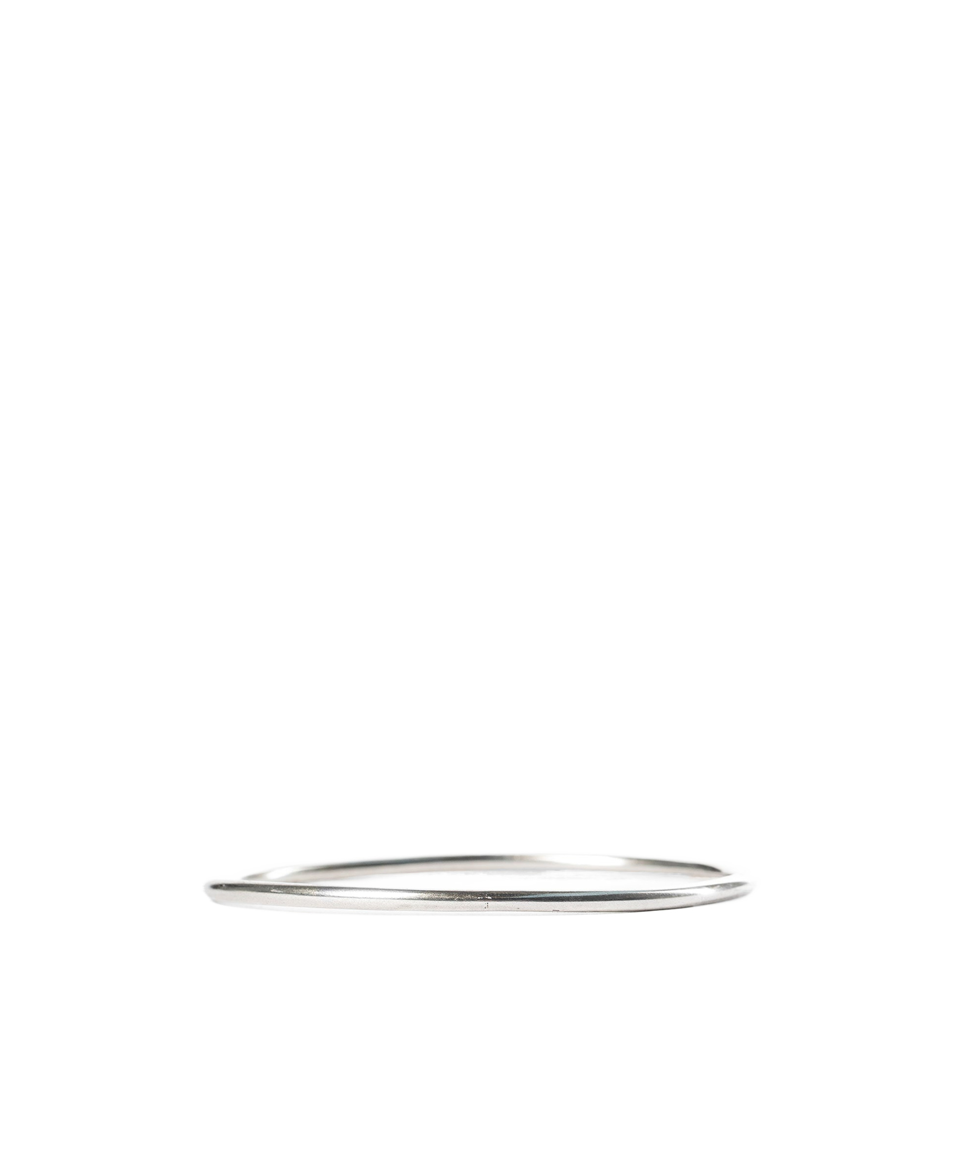 Ann Demeulemeester Circle Bracelet In Silver