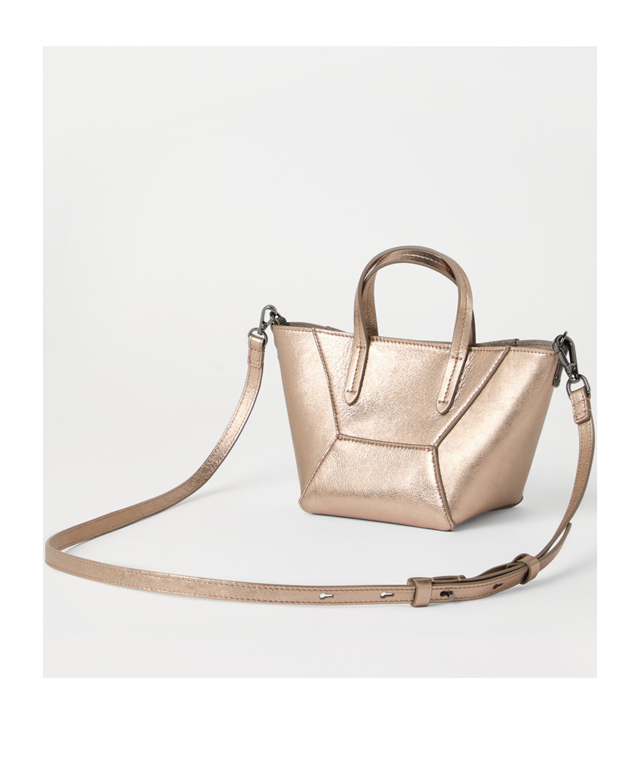 Shop Brunello Cucinelli Leather Tote Bag In Hazelnut