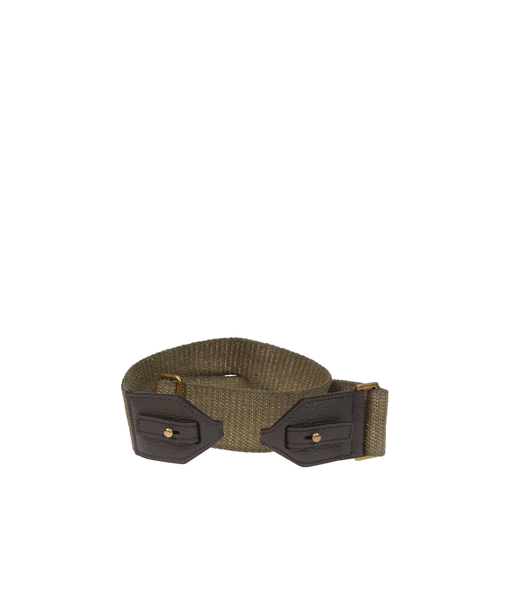 Zanellato Woven Adjustable Shoulder Strap In Black