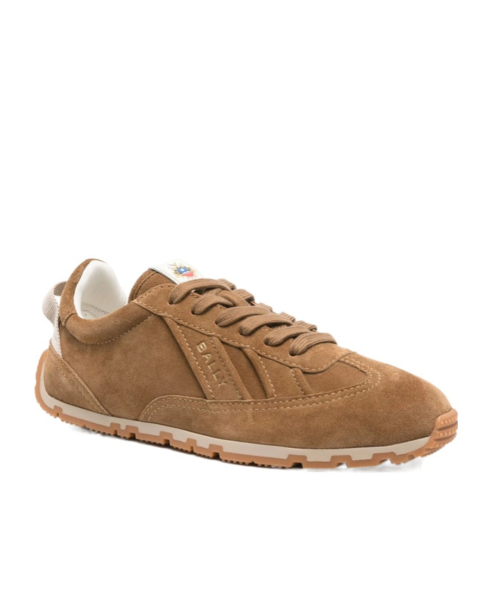 Bally Round-toe Low-top Casual Shoes In Brown