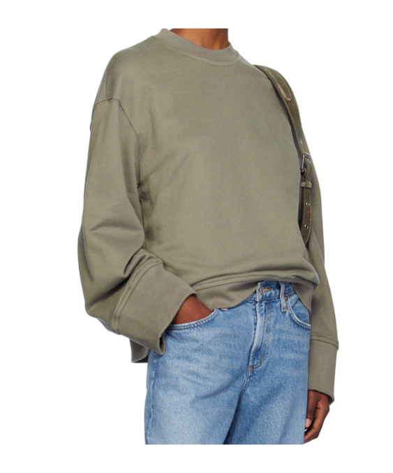 The Frankie Shop Crew Neck Sweatshirt
