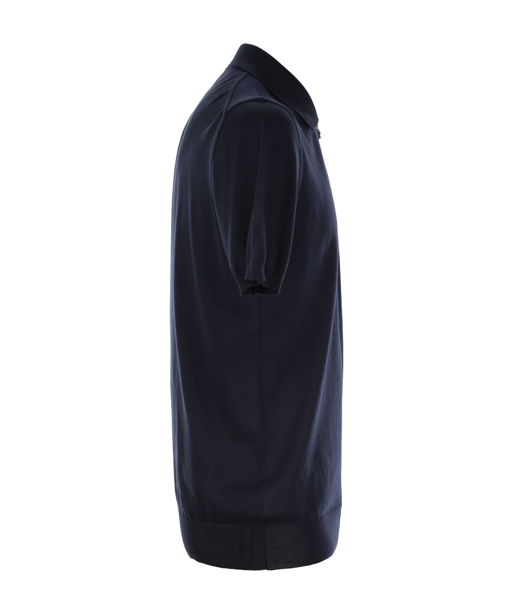 KITON SHORT-SLEEVED POLO SHIRT