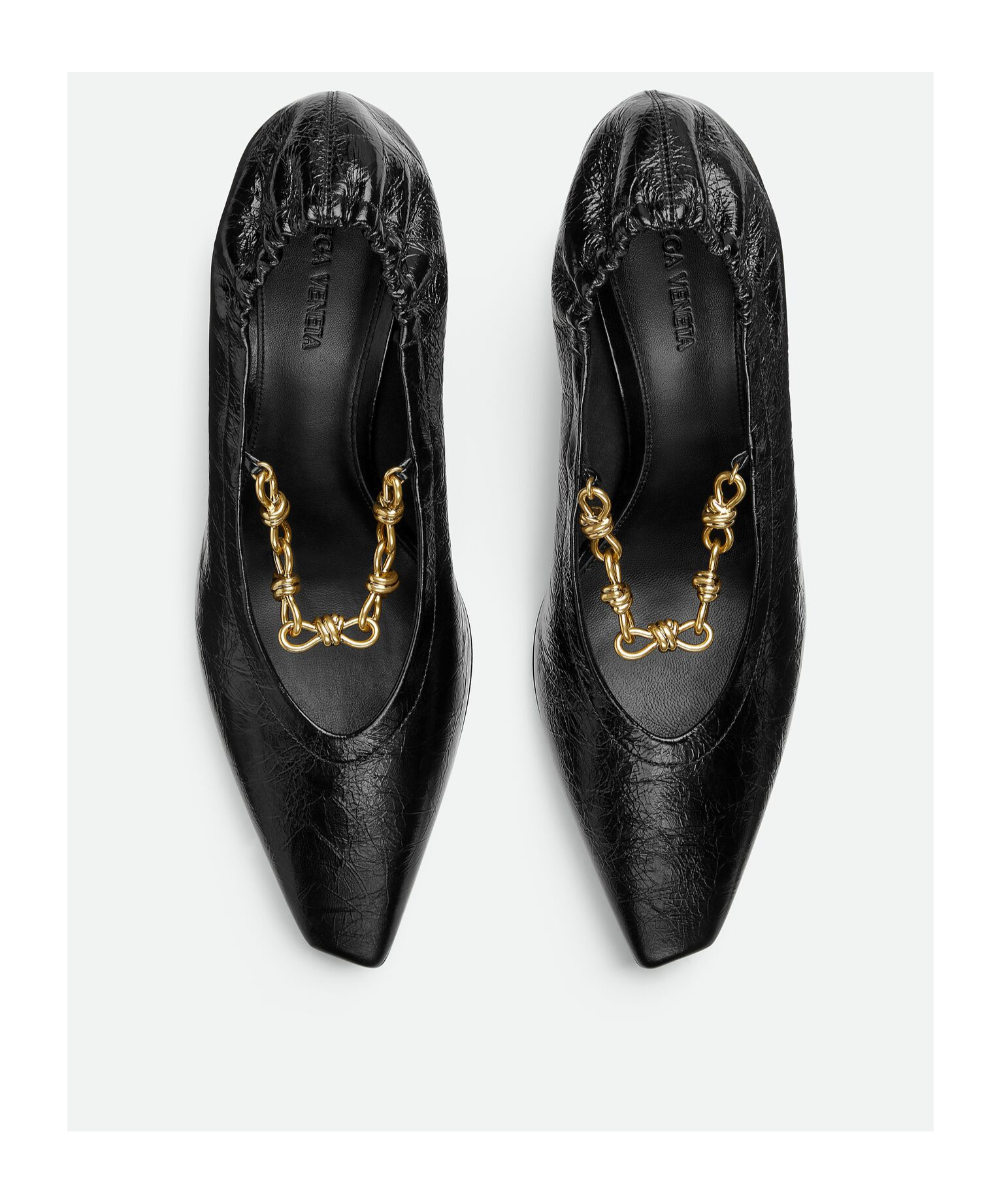 BOTTEGA VENETA SHARP CHAIN PUMP