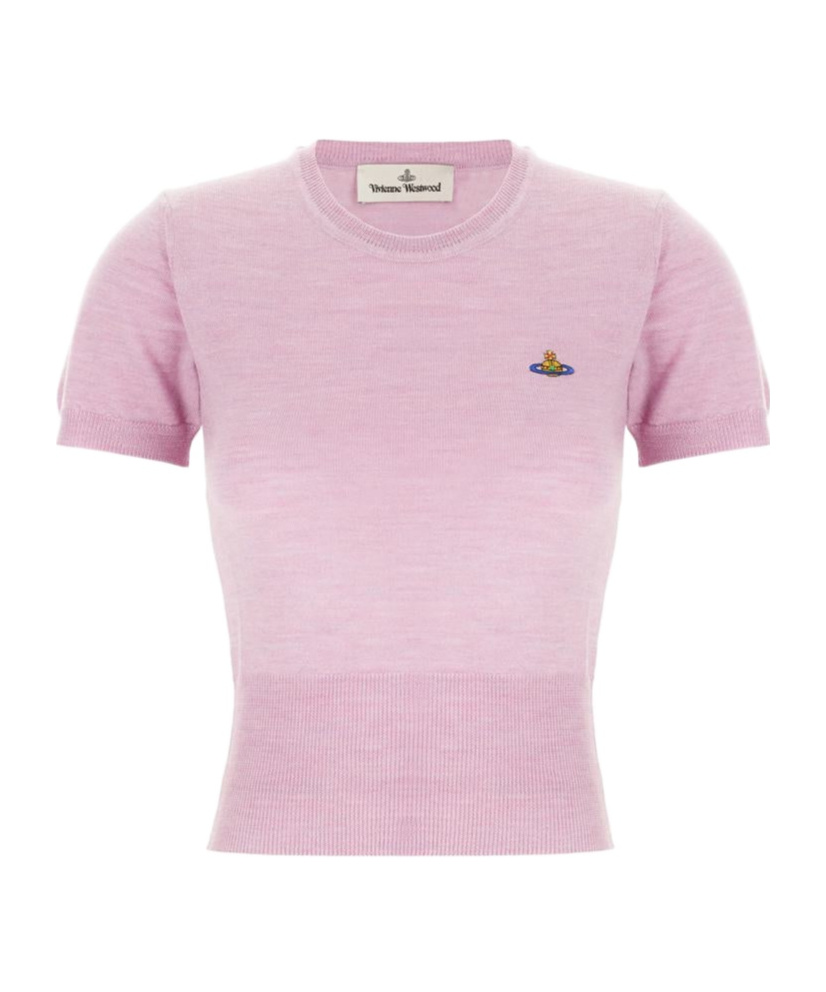 Vivienne Westwood Short-sleeved Pullover In Pink