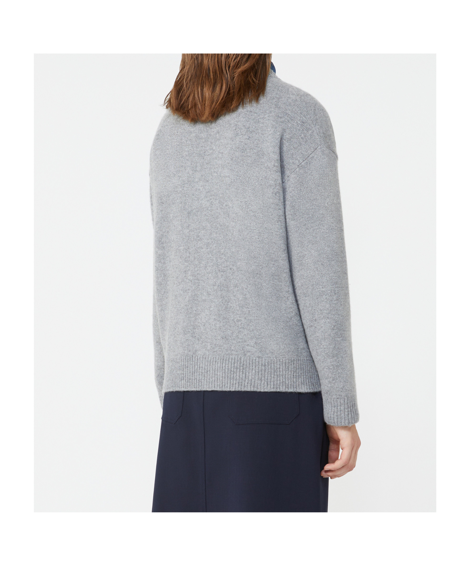 Weekend Max Mara Knit Cardigan In Gray