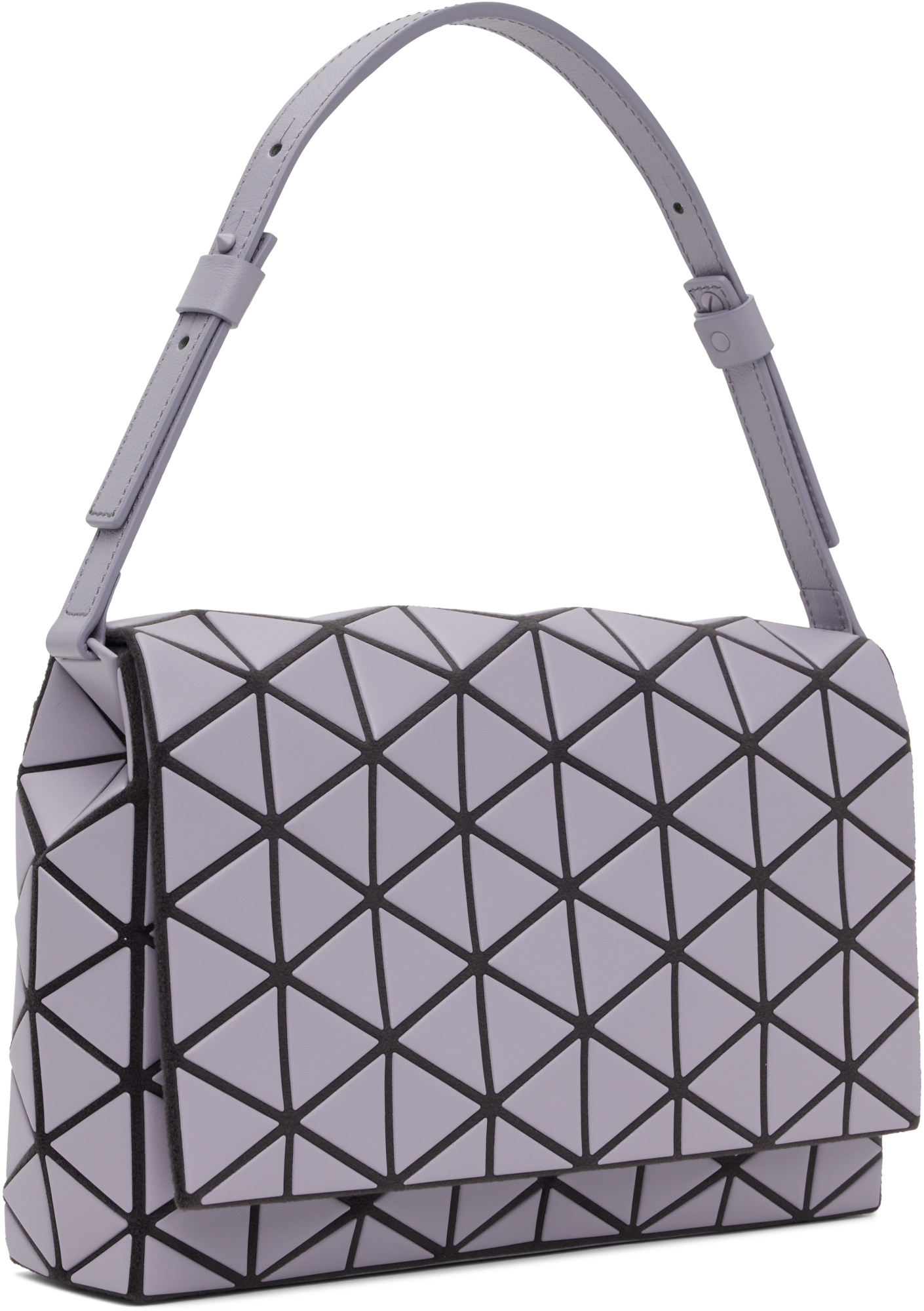 Bao Bao Issey Miyake Fossette Shoulder Bag In Gray