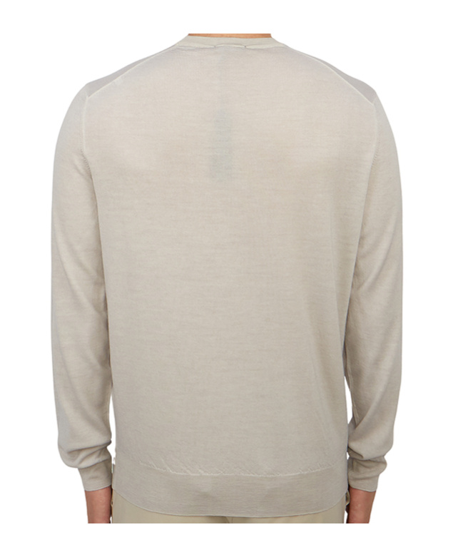Drumohr Fine-knit Merino-wool Jumper In White