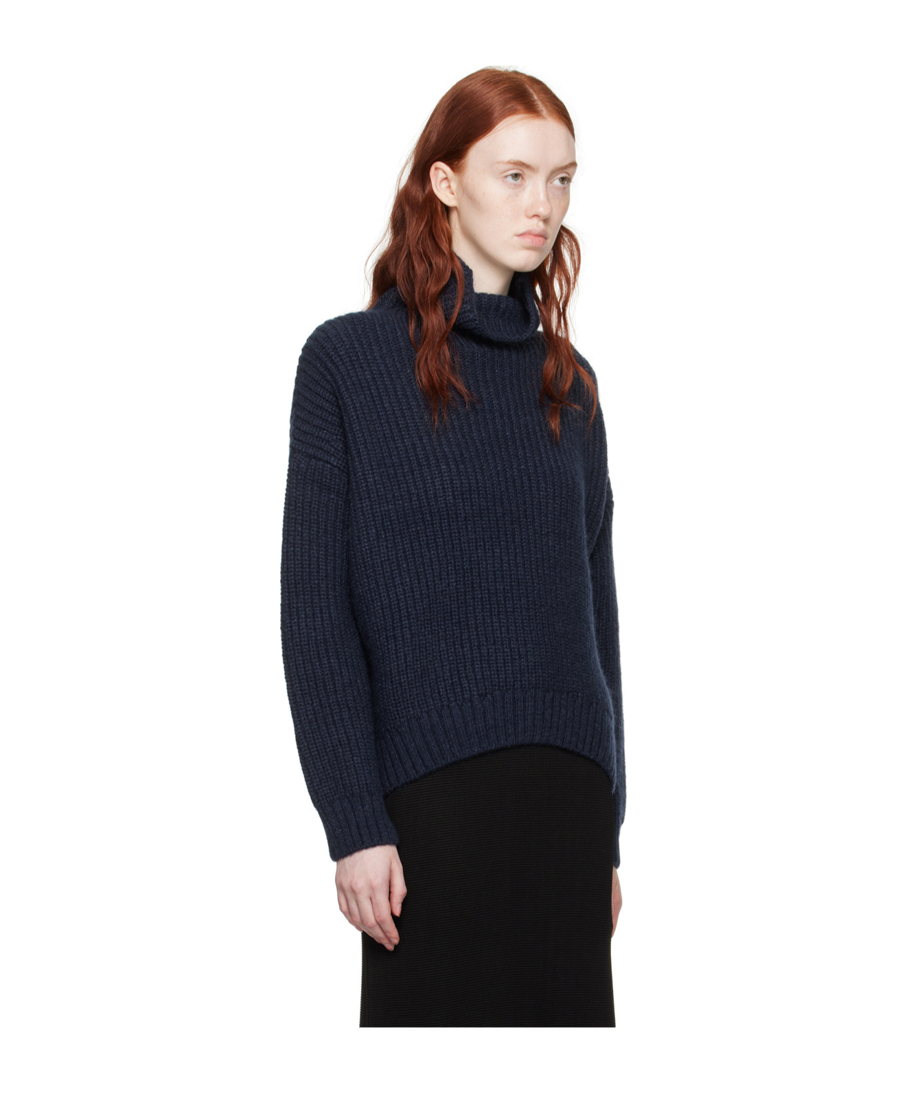 ANINE BING SYDNEY RIBBED-KNIT JUMPER
