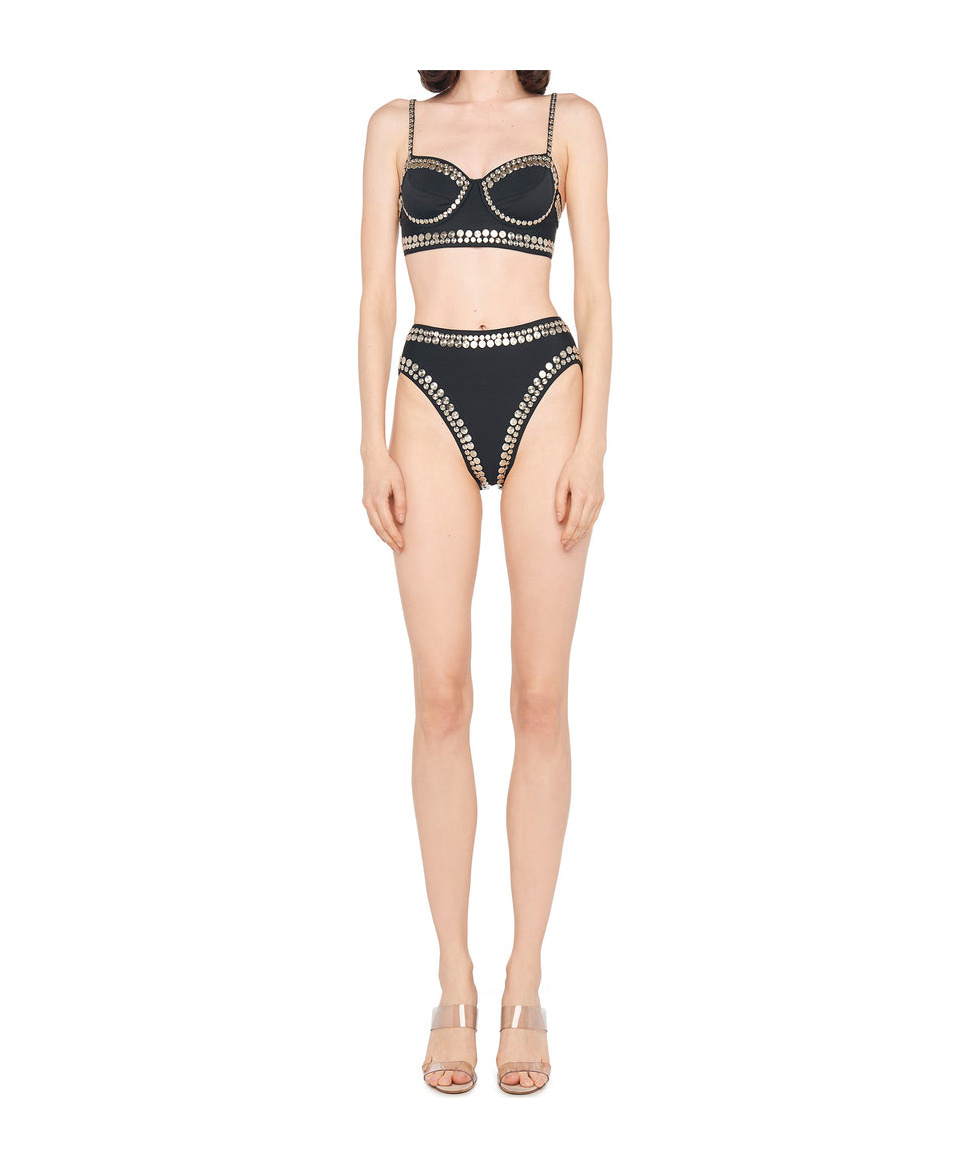 Norma Kamali Rivet Underwire Panties
