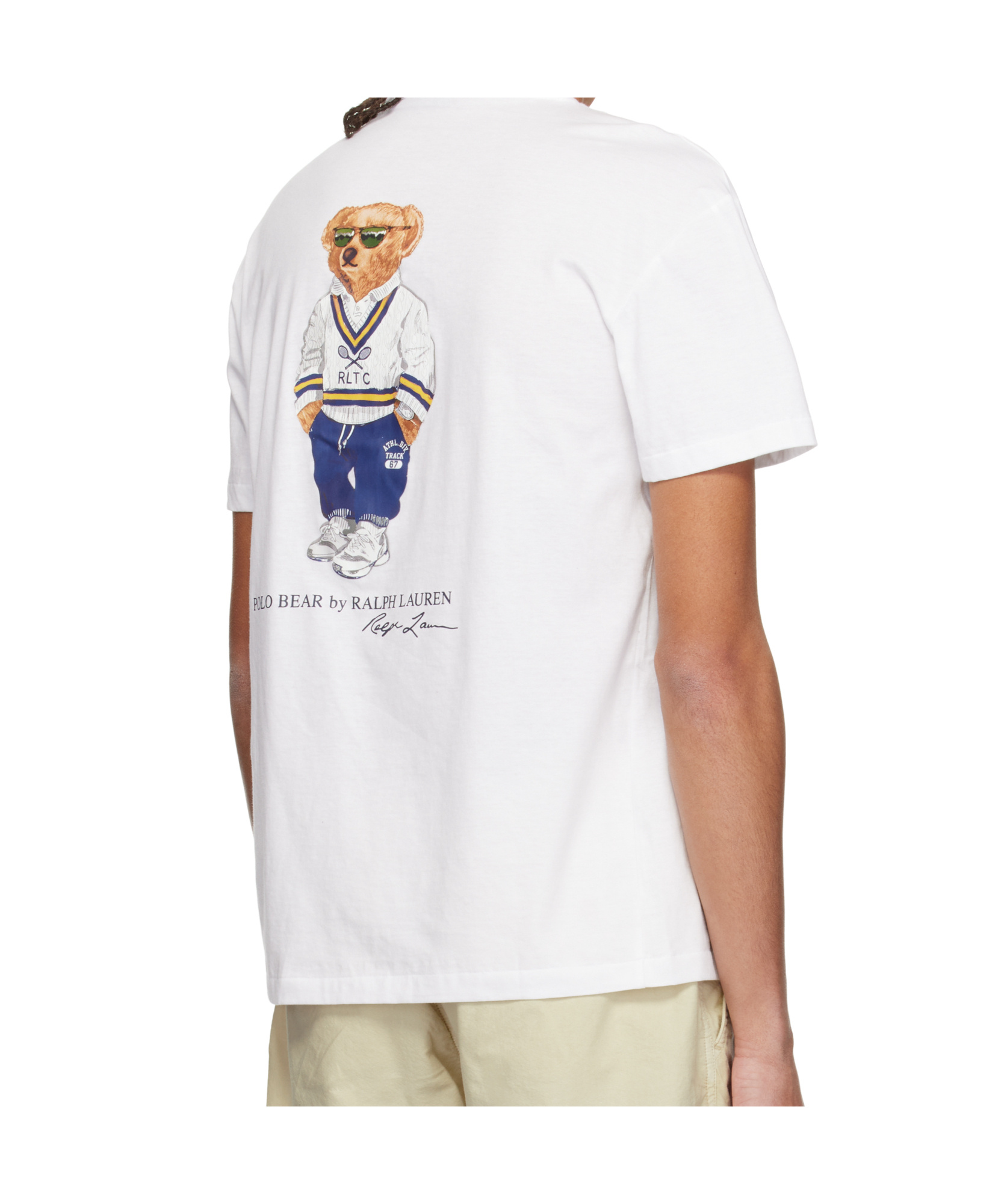 Polo Ralph Lauren Heritage Icon Bear T-shirt In White