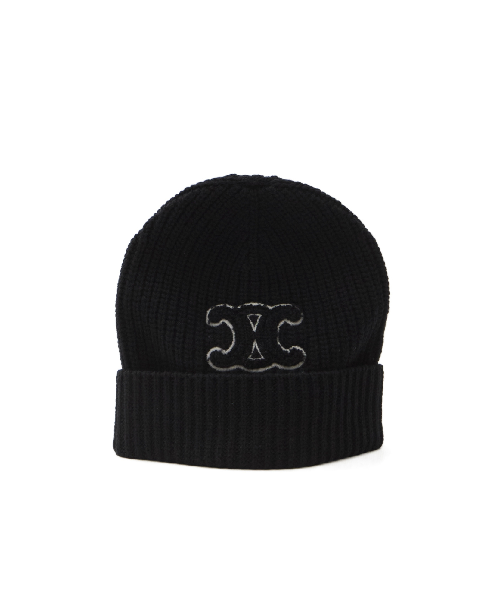 Celine Rimless Cap In Black