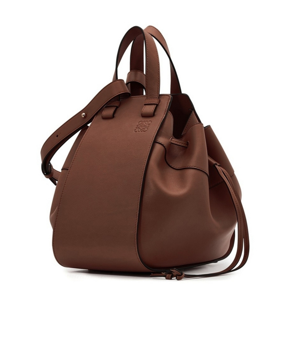 Loewe Medium Hammock Shoulder Bag In Brown