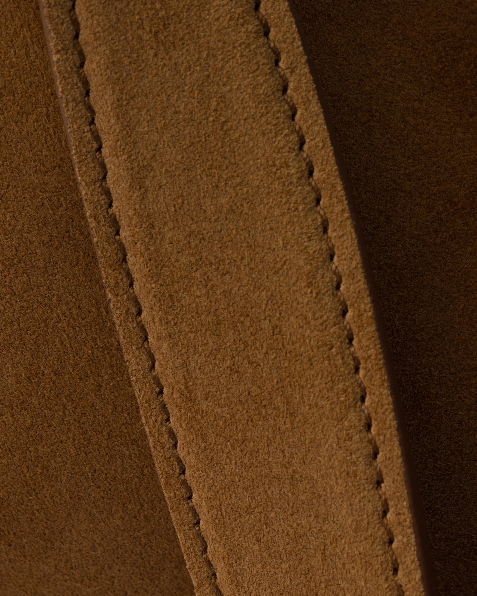 Prada Medium Aimée Suede Shoulder Bag In Cinnamon