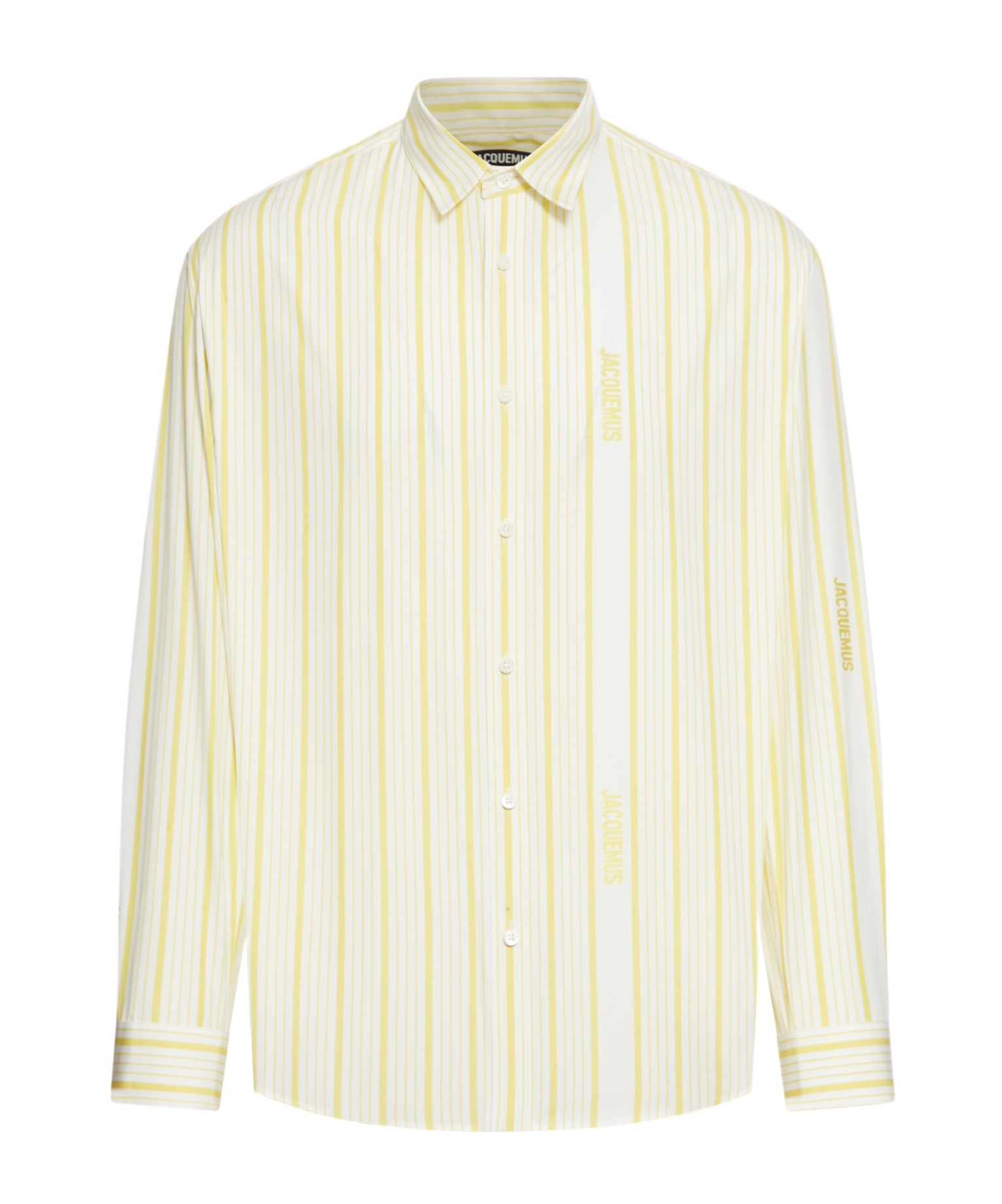Shop Jacquemus La Chemise Simon Shirt In White