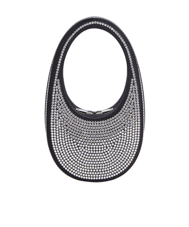 COPERNI CRYSTAL EMBELLISHED MINI SHOULDER BAG 