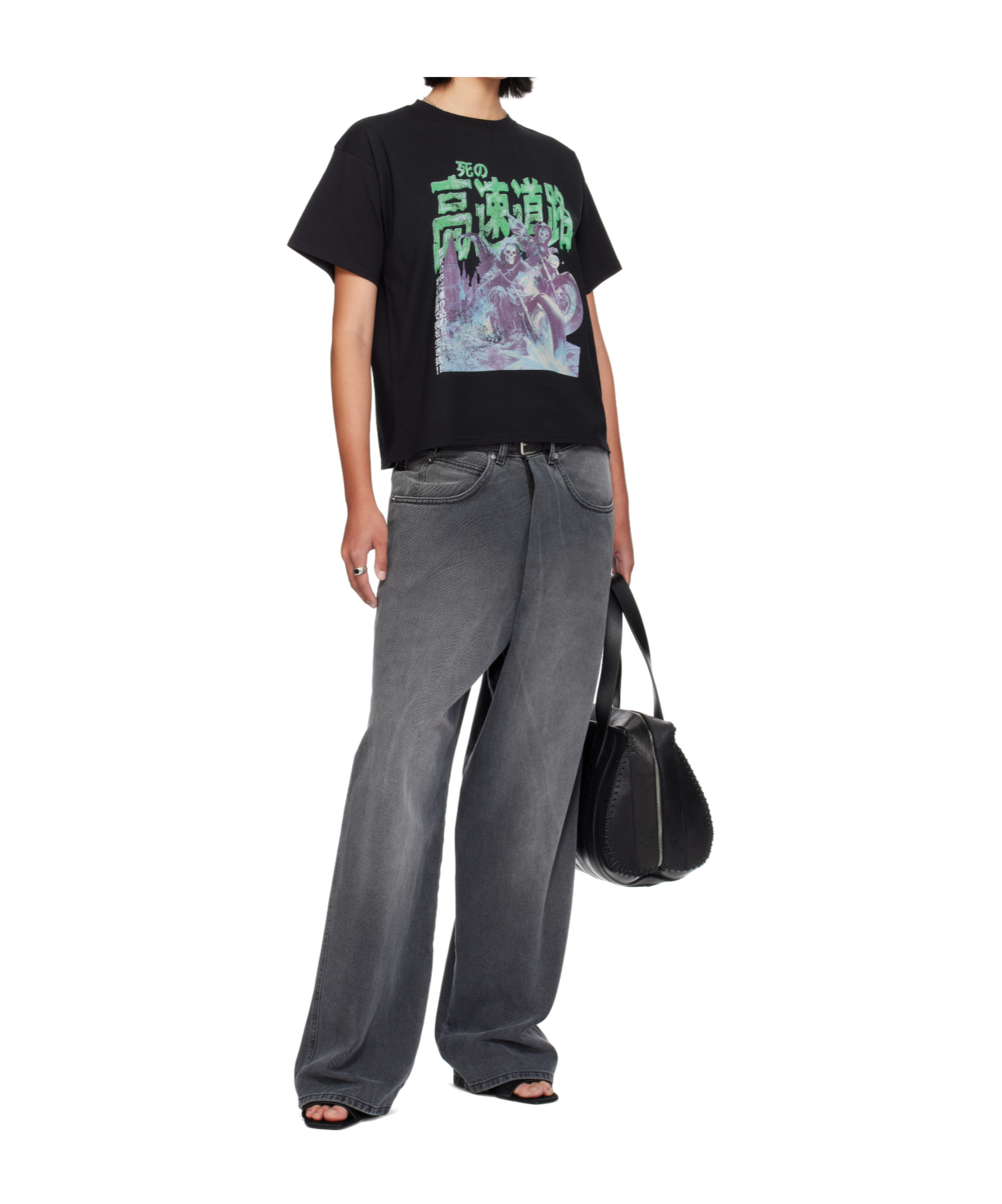 Lu'u Dan Kriss Kross Jeans In Gray