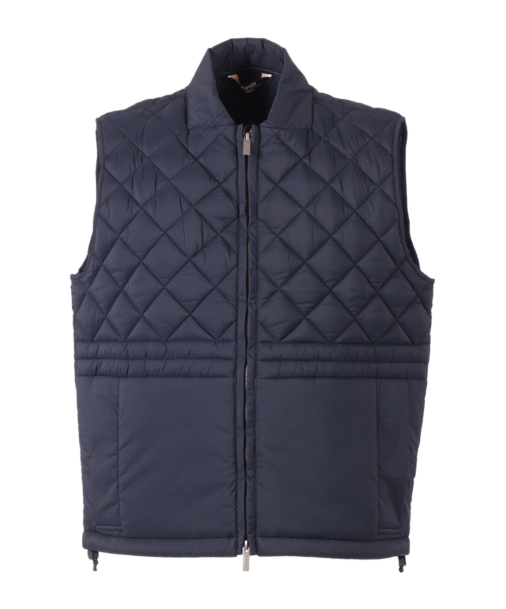 K-way Barnes Quilted Gilet In Blue