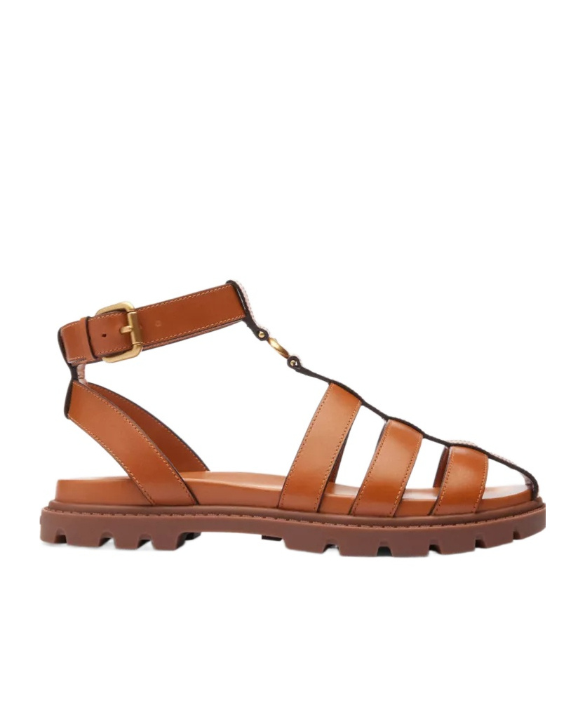 COACH SCULPTED C FISHERMAN SANDAL