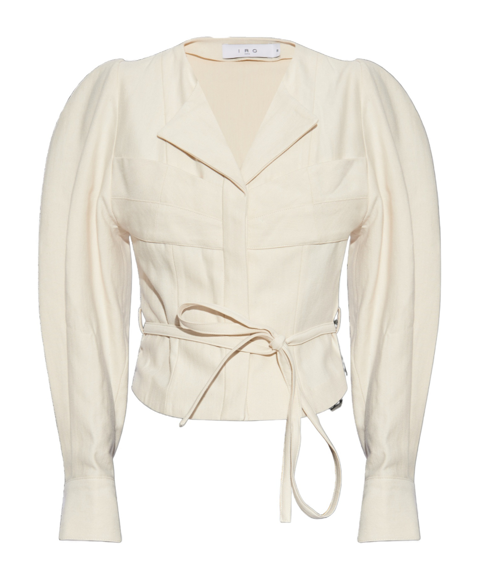Iro Long-sleeved Casual Jacket In White
