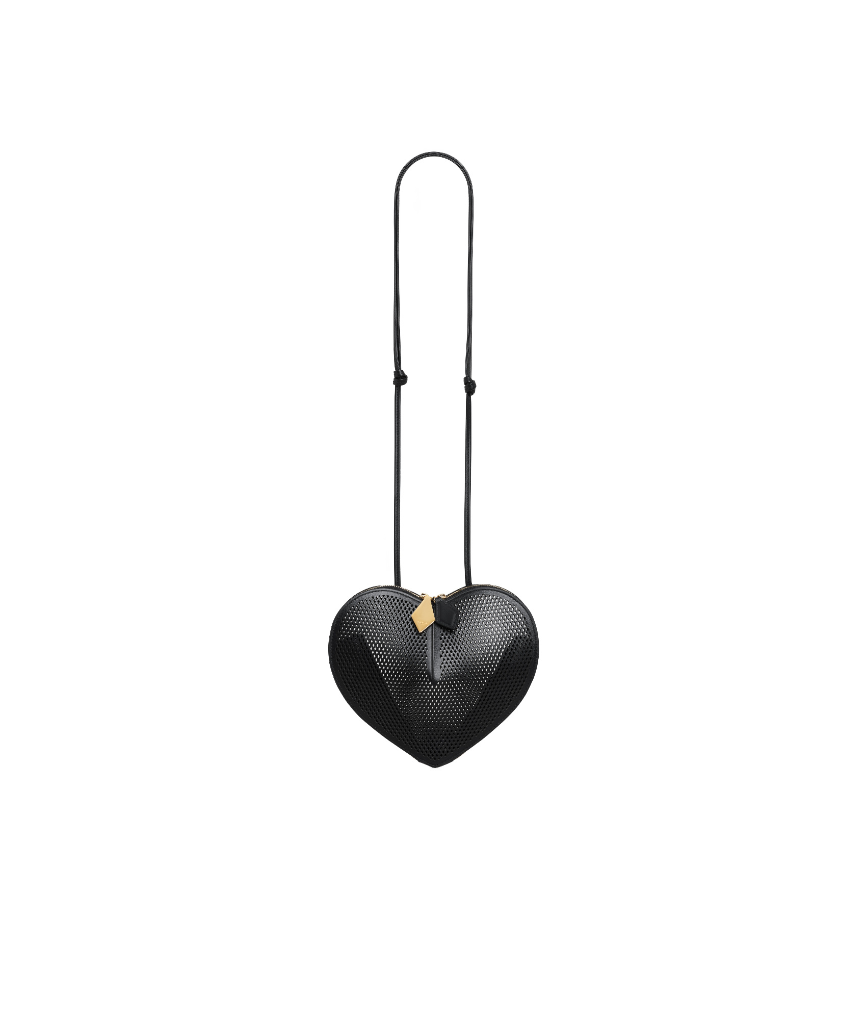 Alaïa Le Coeur Shoulder Bag In Black