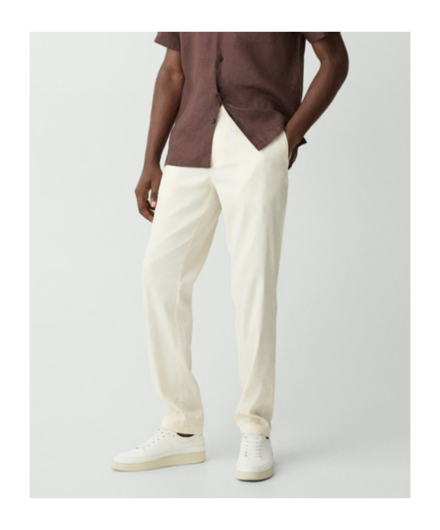 Theory Curtis Drawstring Pant In Good Linen